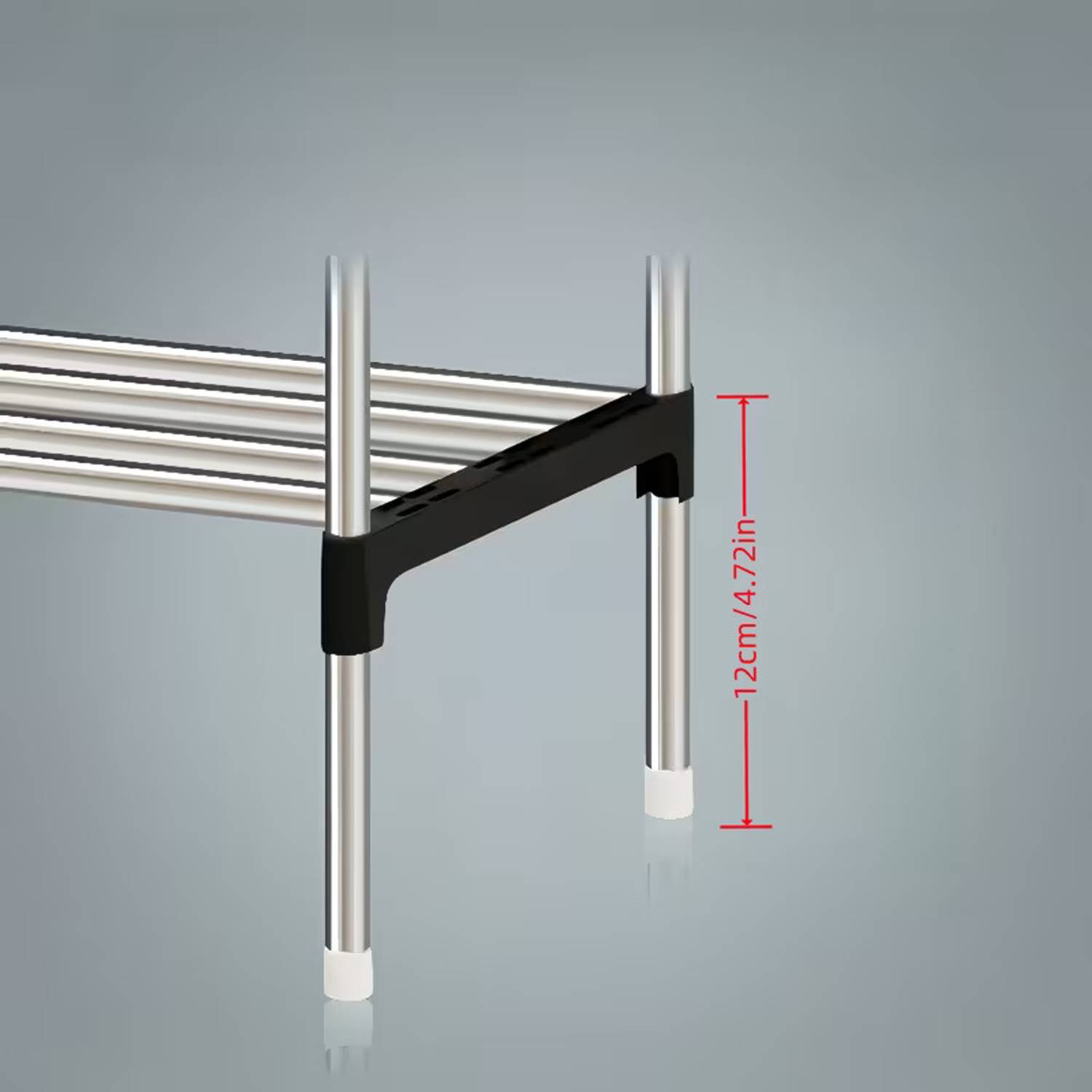 ADIXEL 5 Layer Multi-Purpose Shoe Rack with Door - Image 3
