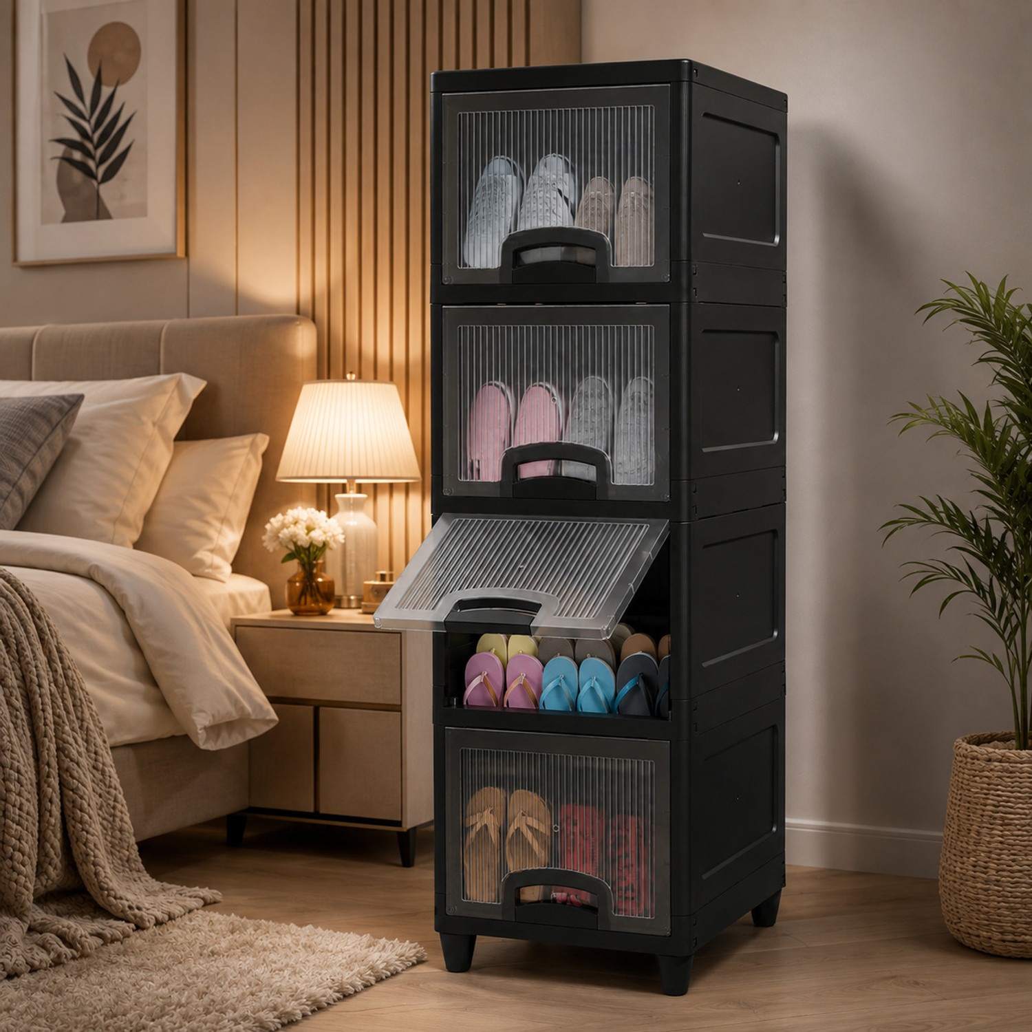 Image of SANDORI Plastic Shoe Stand