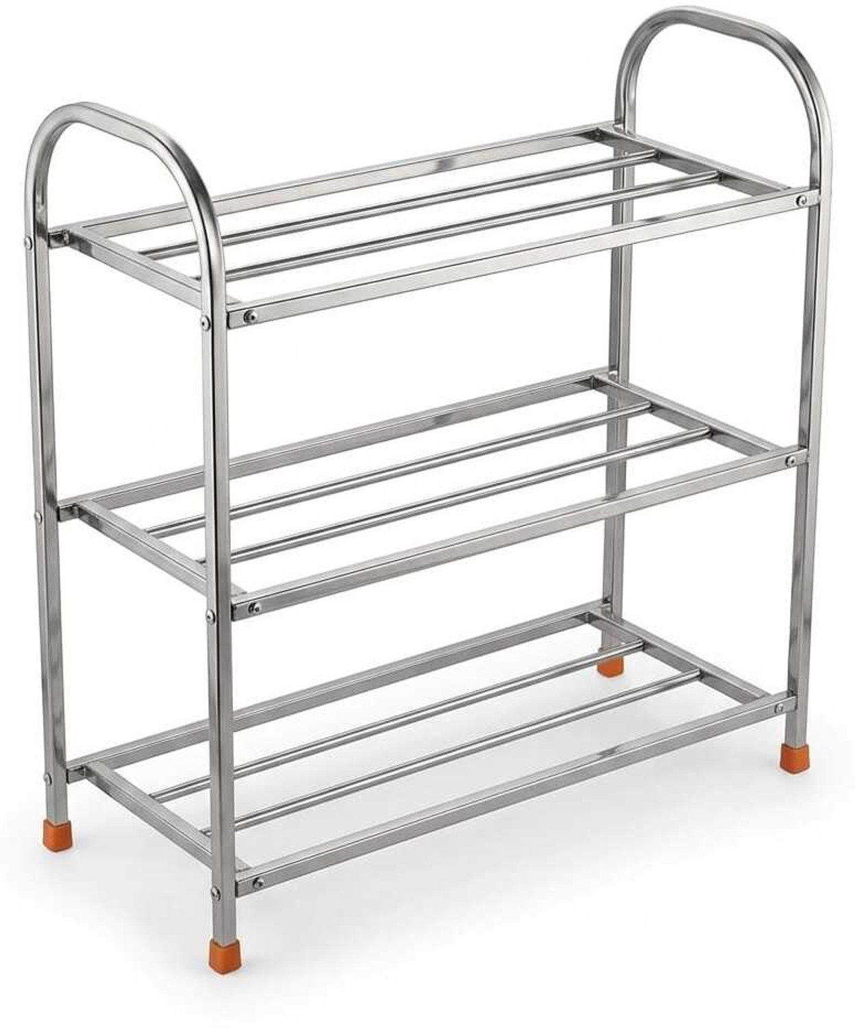 Image of JSSTEEL Stainless Steel Metal Shoe Rack