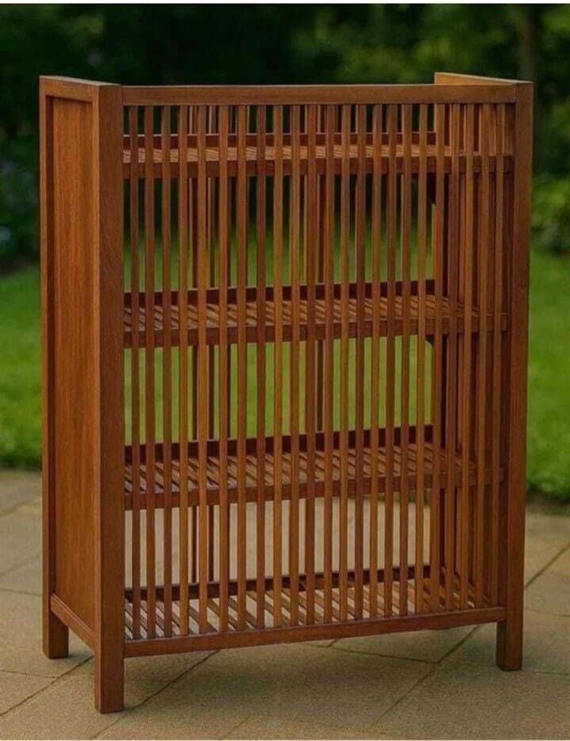 Image of Danish Traders Handmade 4 shelves Bamboo Shoe Rack| Stand| Organizer Bamboo Shoe Stand