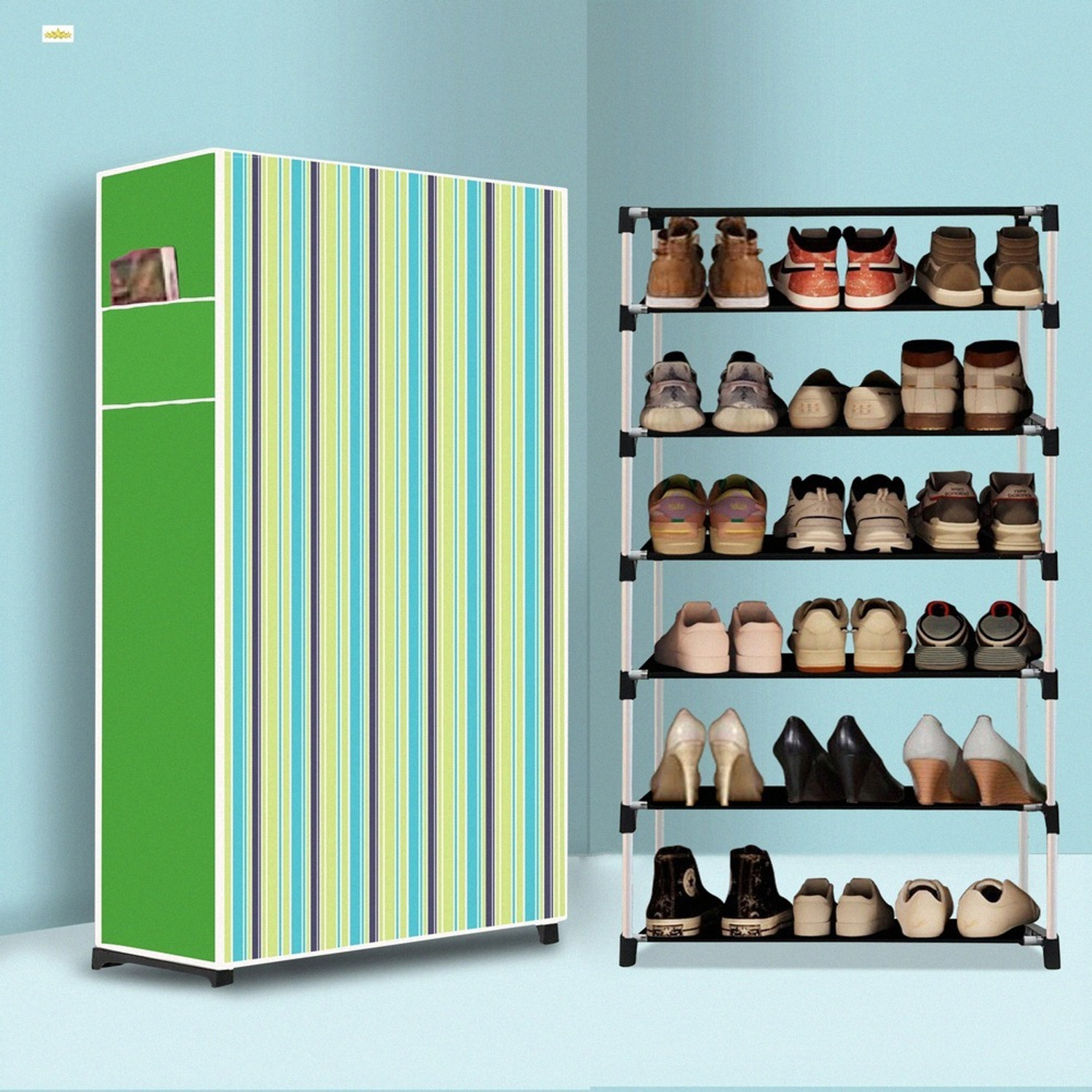 Image of RJ CREATION Plastic Shoe Stand