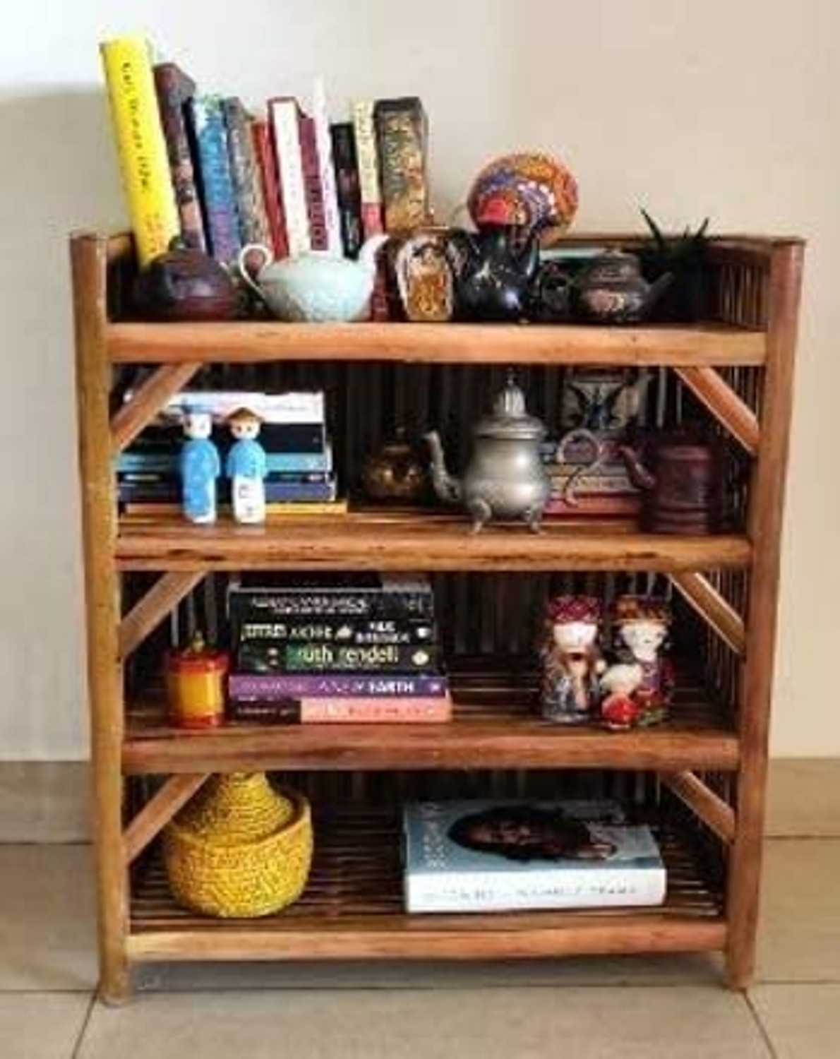 Image of muneer Bamboo Collapsible Shoe Stand