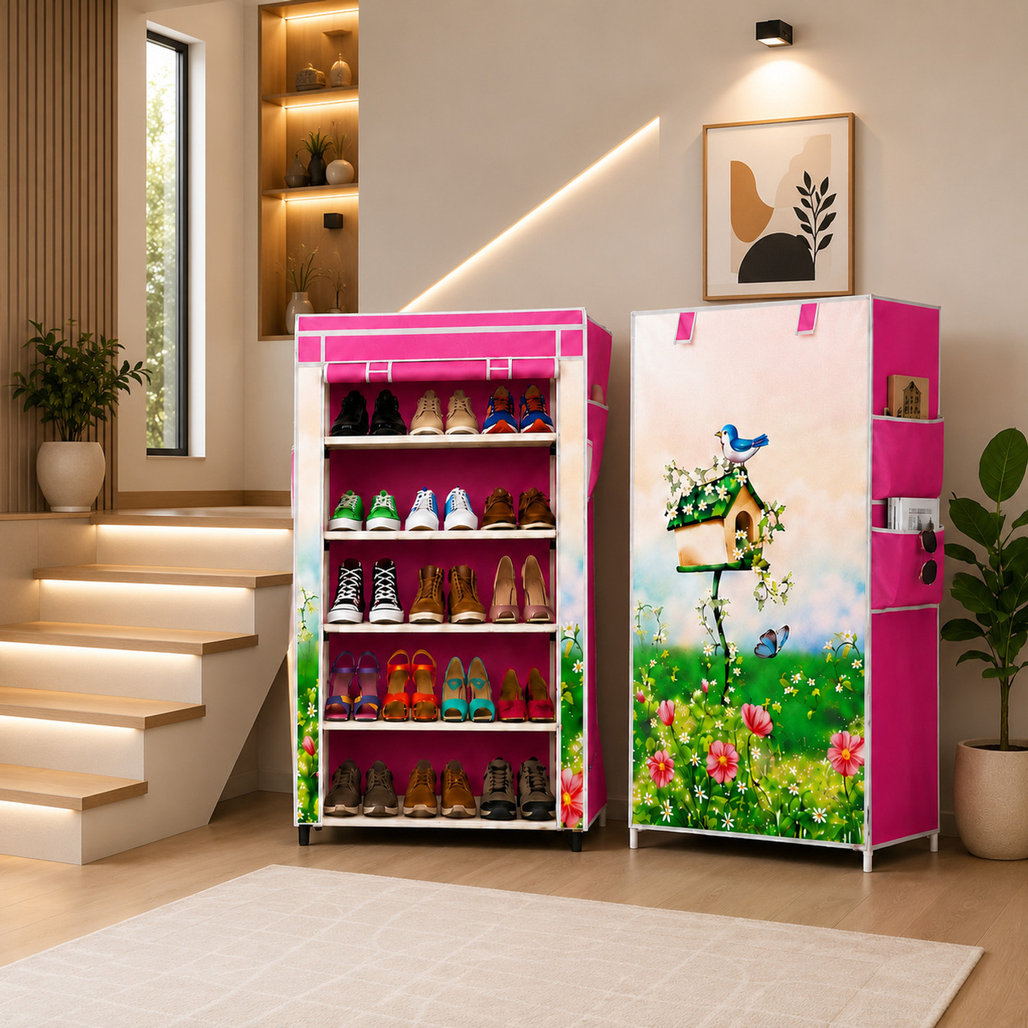 Image of GirjaHub Plastic Shoe Stand