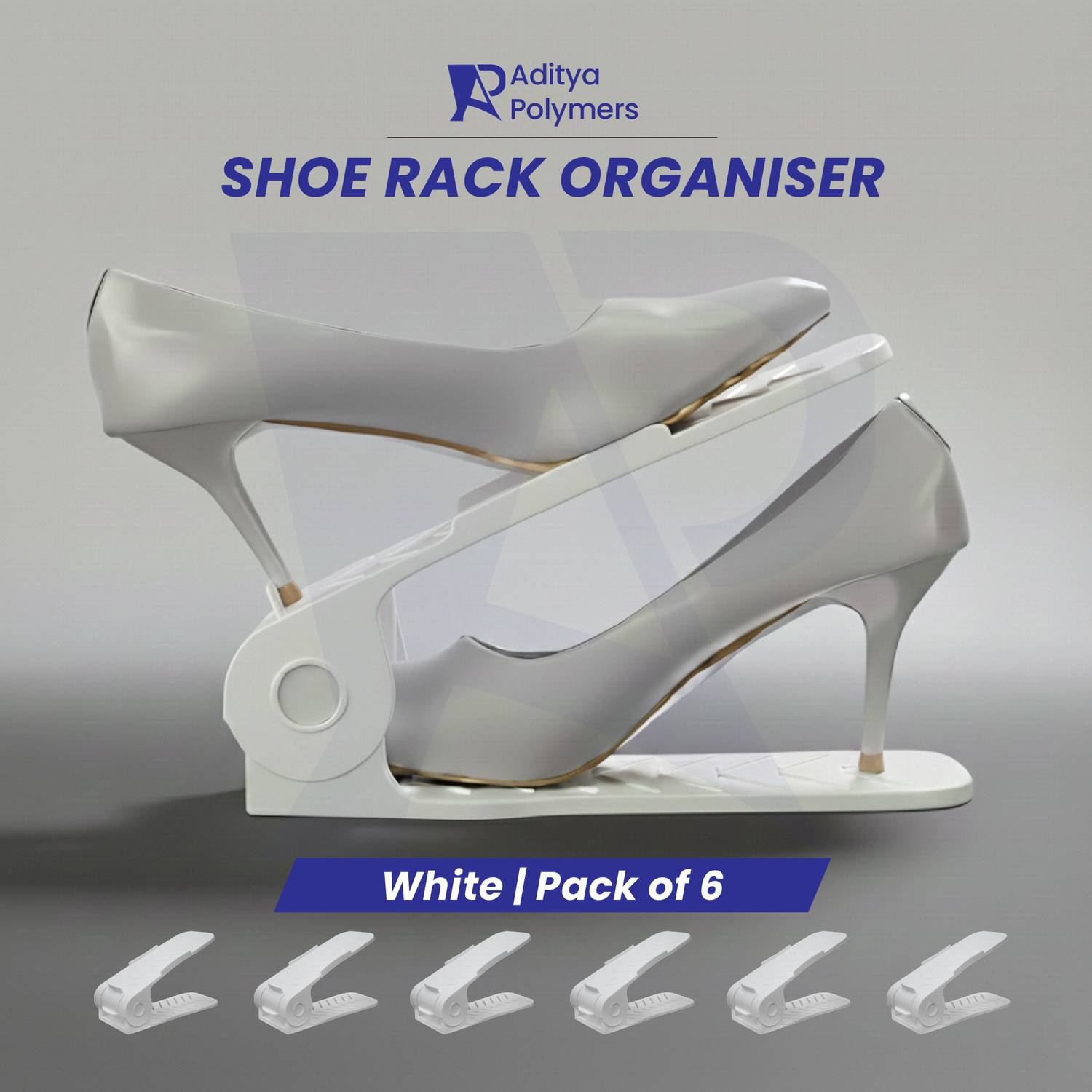 Aditya Polymers Height Adjustable Shoe Rack Organiser Plastic Shoe Stand Price in India - Buy Aditya Polymers Height Adjustable Shoe Rack Organiser Plastic Shoe Stand online at Flipkart.com