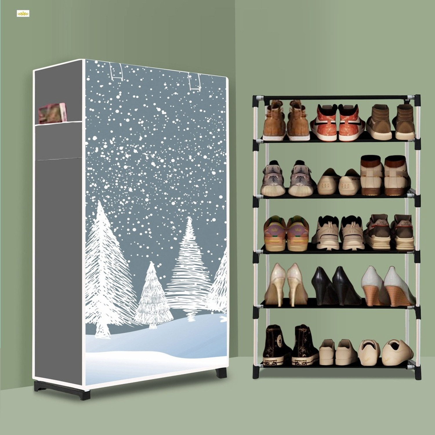 Image of GirjaHub Plastic Shoe Stand