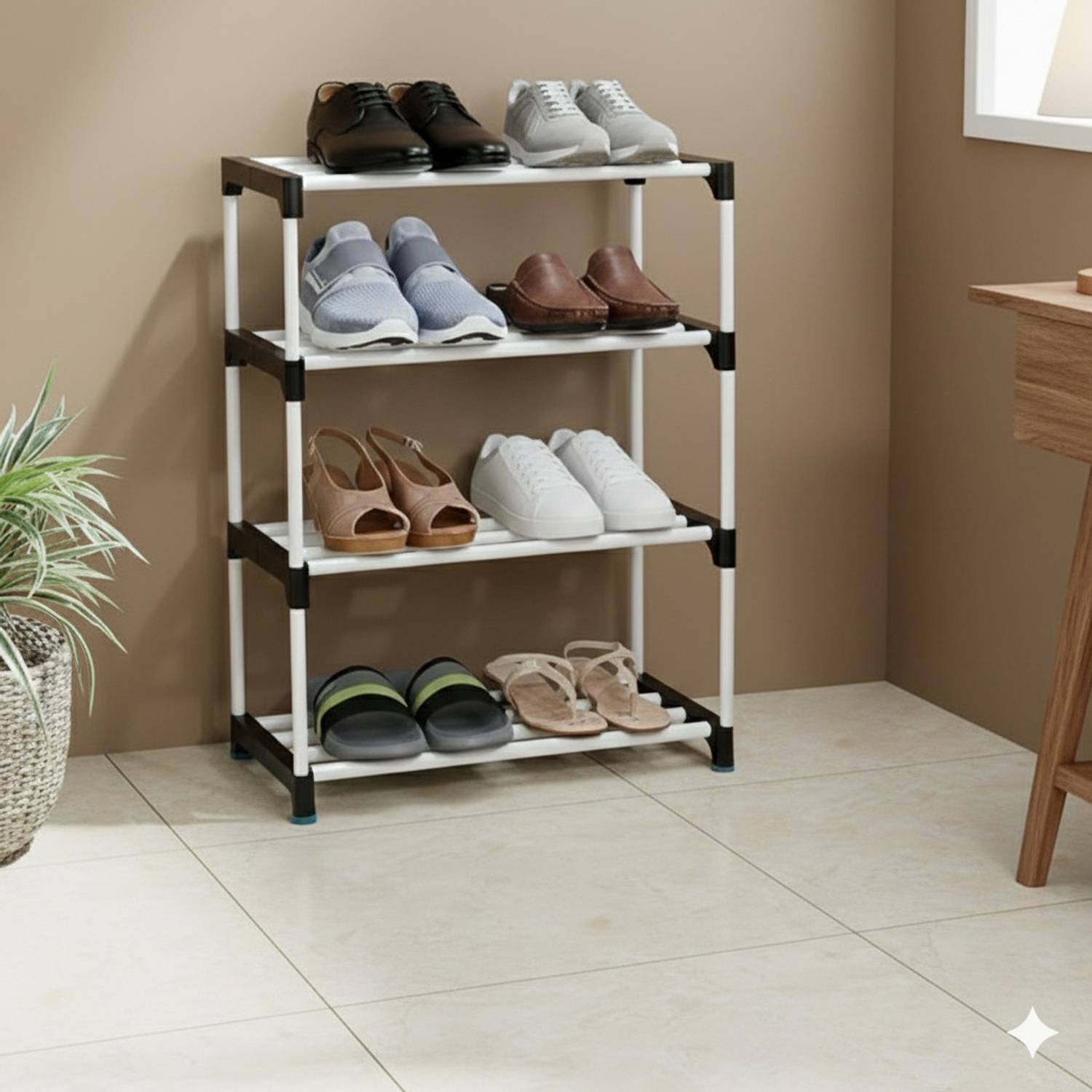 ASSURE Plastic Shoe Stand