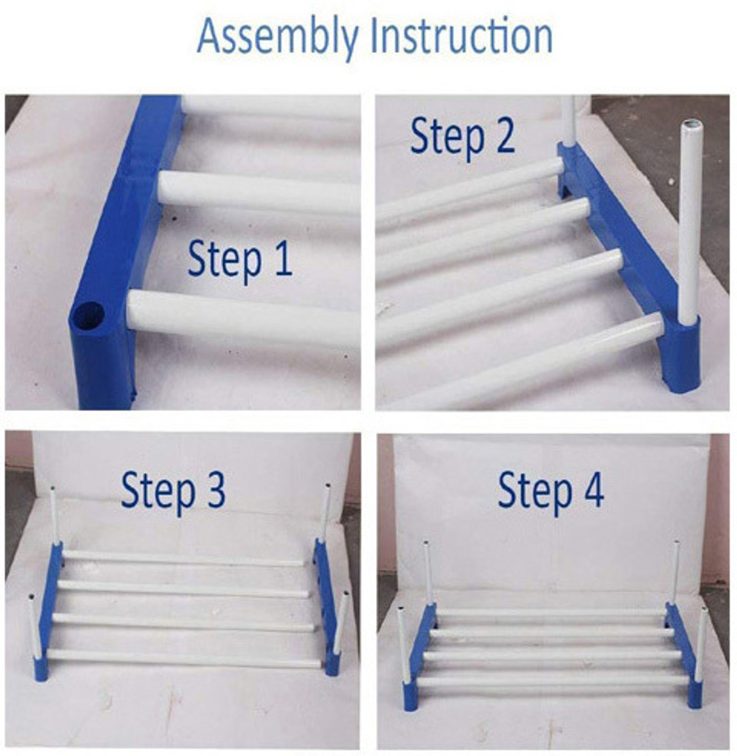 Image of RKE Plastic And Pvc Shoe Stand Multipurpose Shoe Stand Plastic Shoe Stand (Black, 6 Shelves, DIY(Do-It-Yourself))