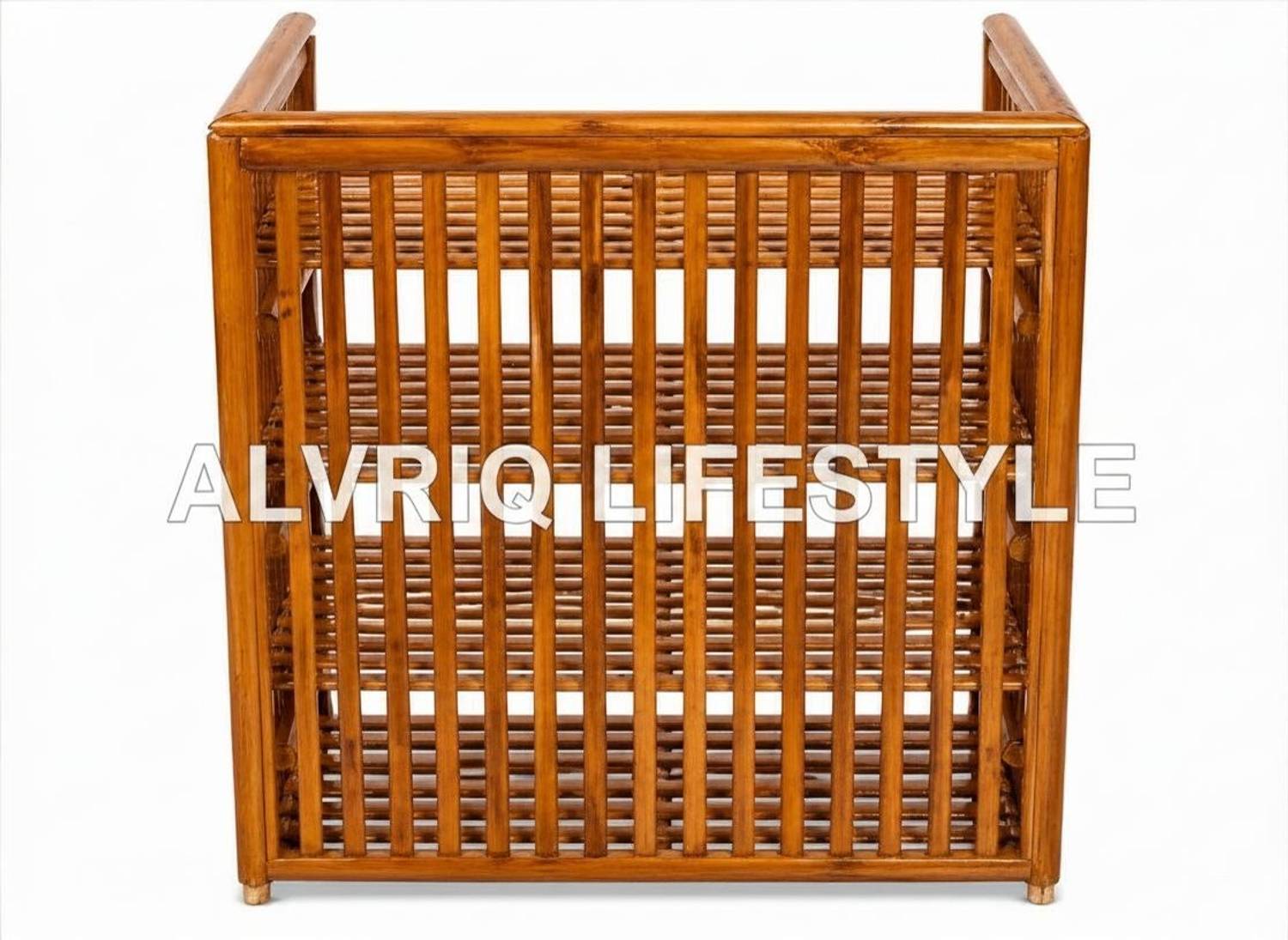 ALVRIQ 4 Tier Bamboo Shoe Rack Brown - Image 5