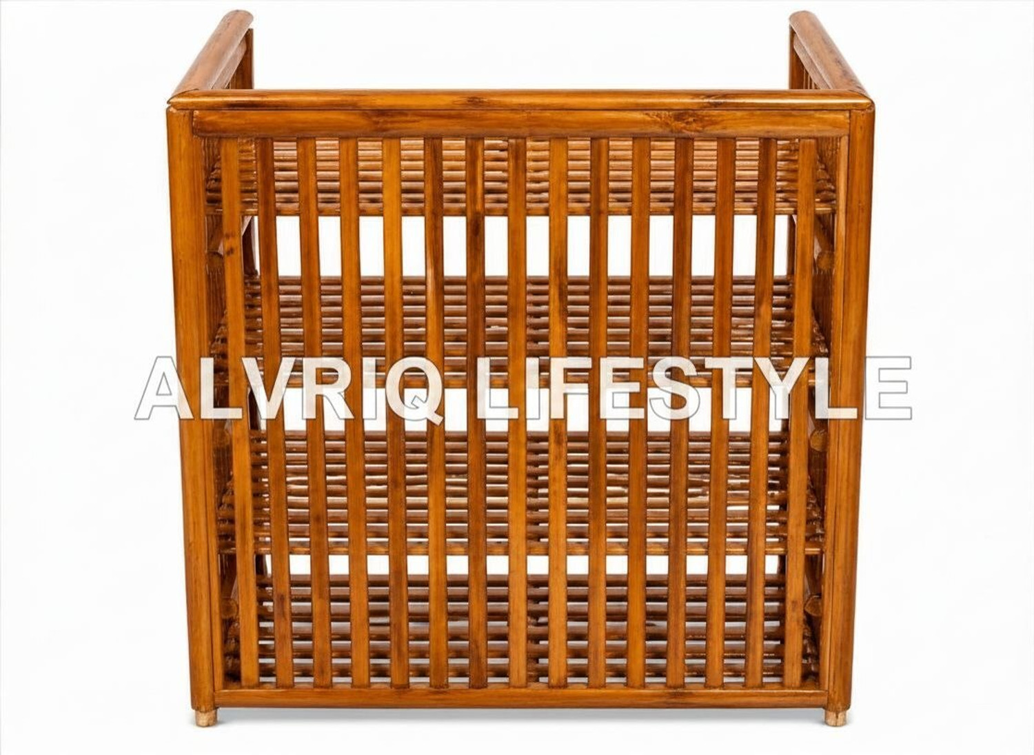 Image of ALVRIQ LIFE ALVRIK SpaceSaver Bamboo Rack Bamboo Shoe Rack