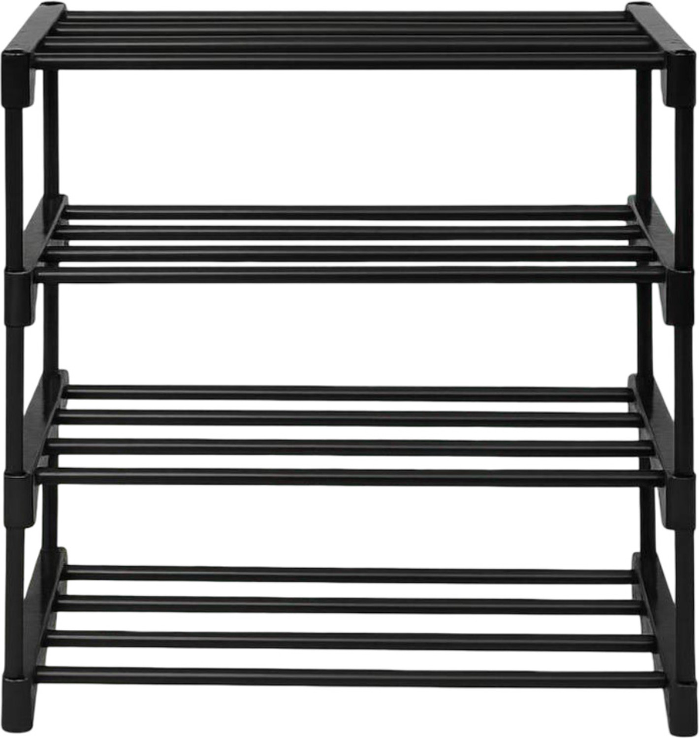 Image of RKE Shoe Stand For plastic 4 layer Plastic Collapsible Shoe Stand