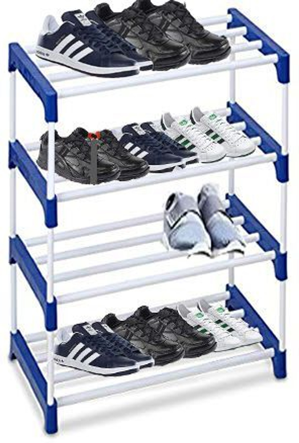 Image of RKE Storage Saving Rack Organizer Plastic Shoe Stand