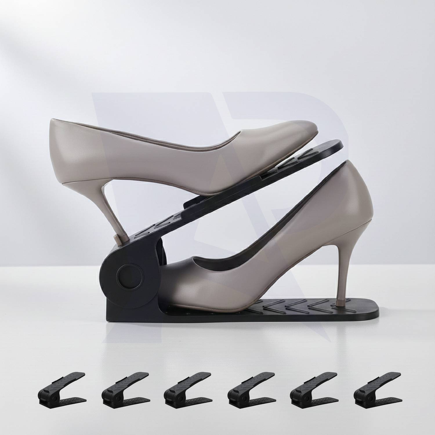 Aditya Polymers Height Adjustable Shoe Rack Organiser Plastic Shoe Stand