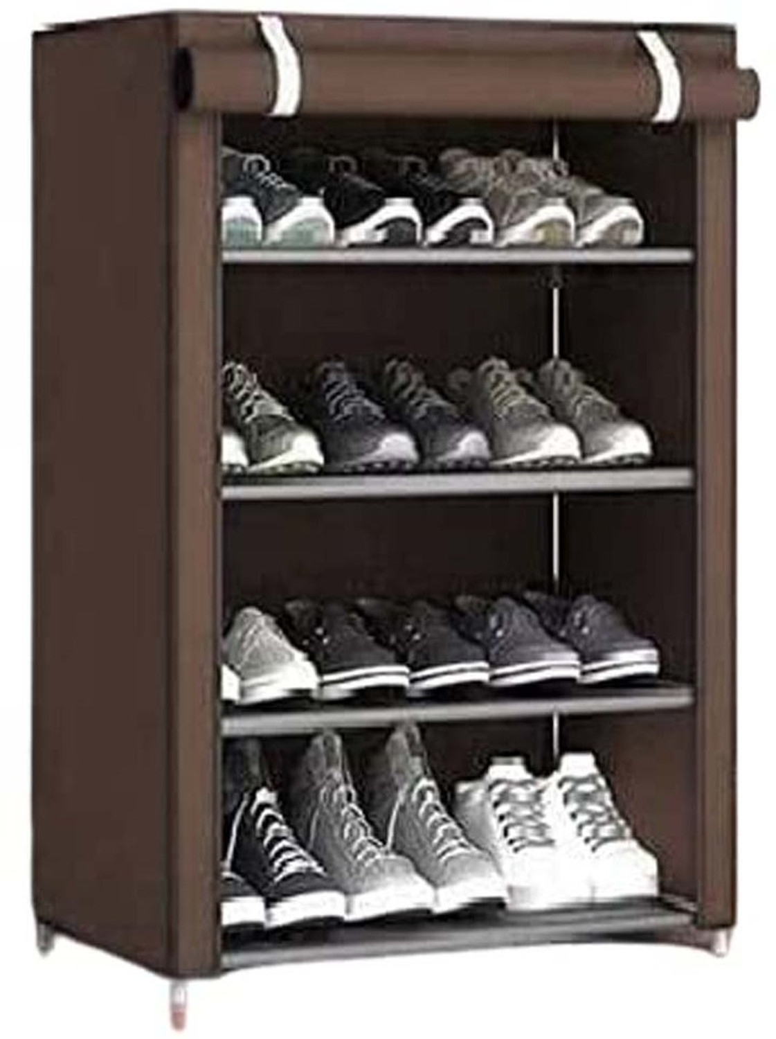 Image of EEMWAY Metal Shoe Rack