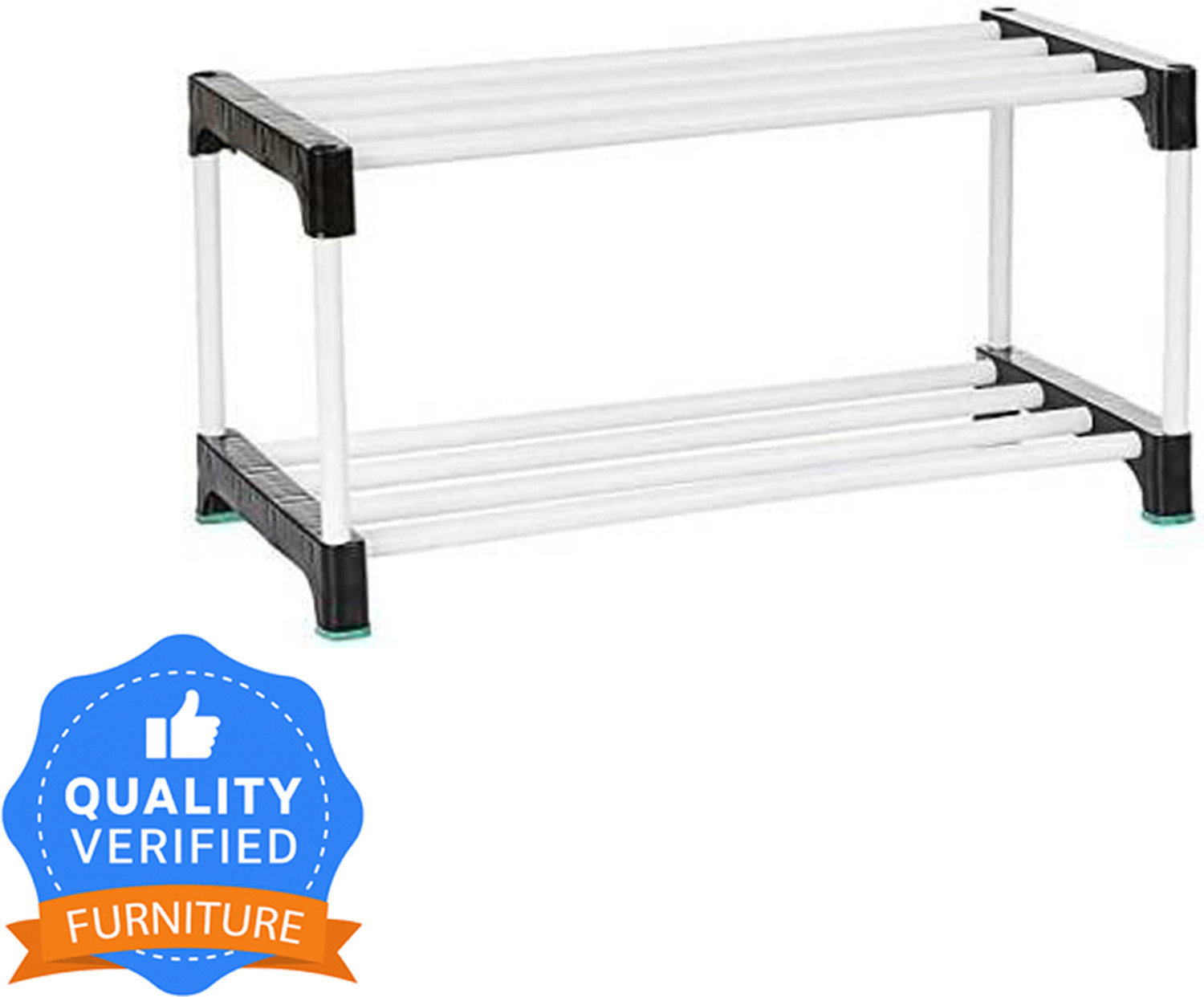 Image of Plexus enterprises 2 Layer racks 2112 Plastic Shoe Stand