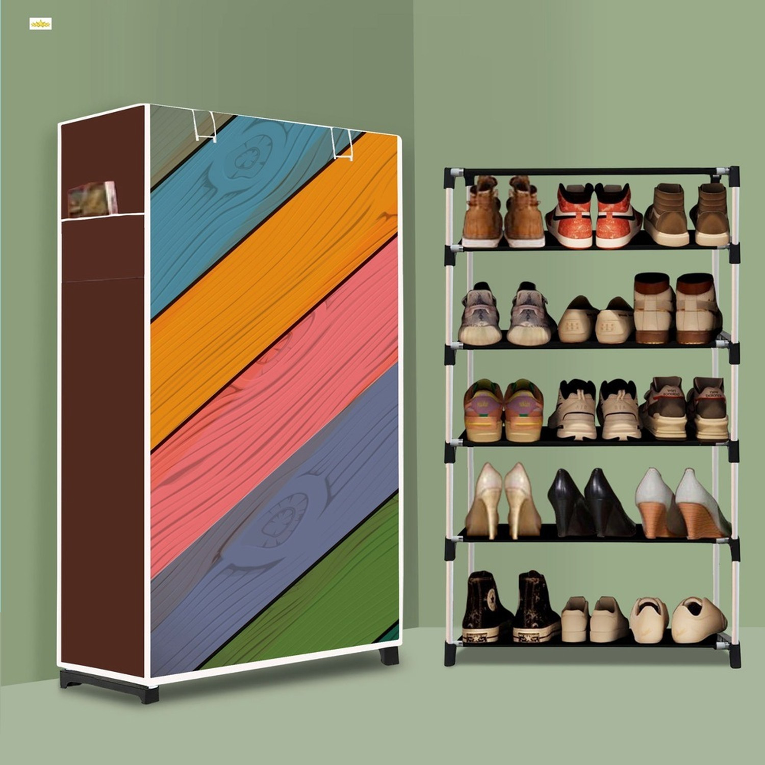 Image of METALAC Metal Shoe Stand