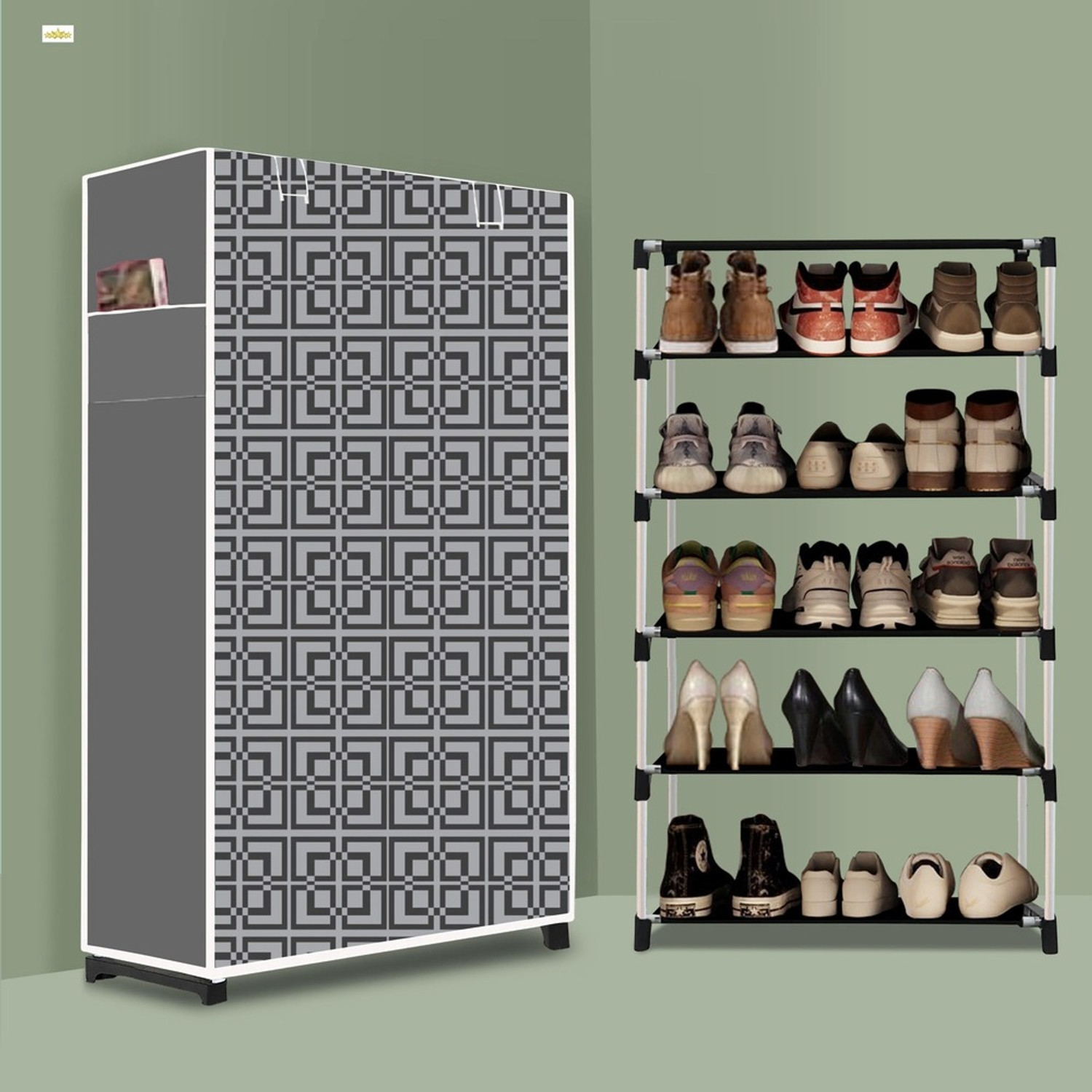 Image of Rosabel Metal Shoe Stand