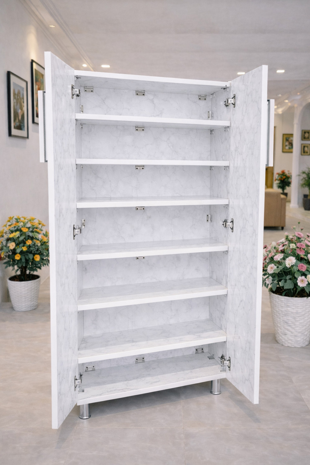 Image of ChiselChant Engineered Wood Shoe Rack