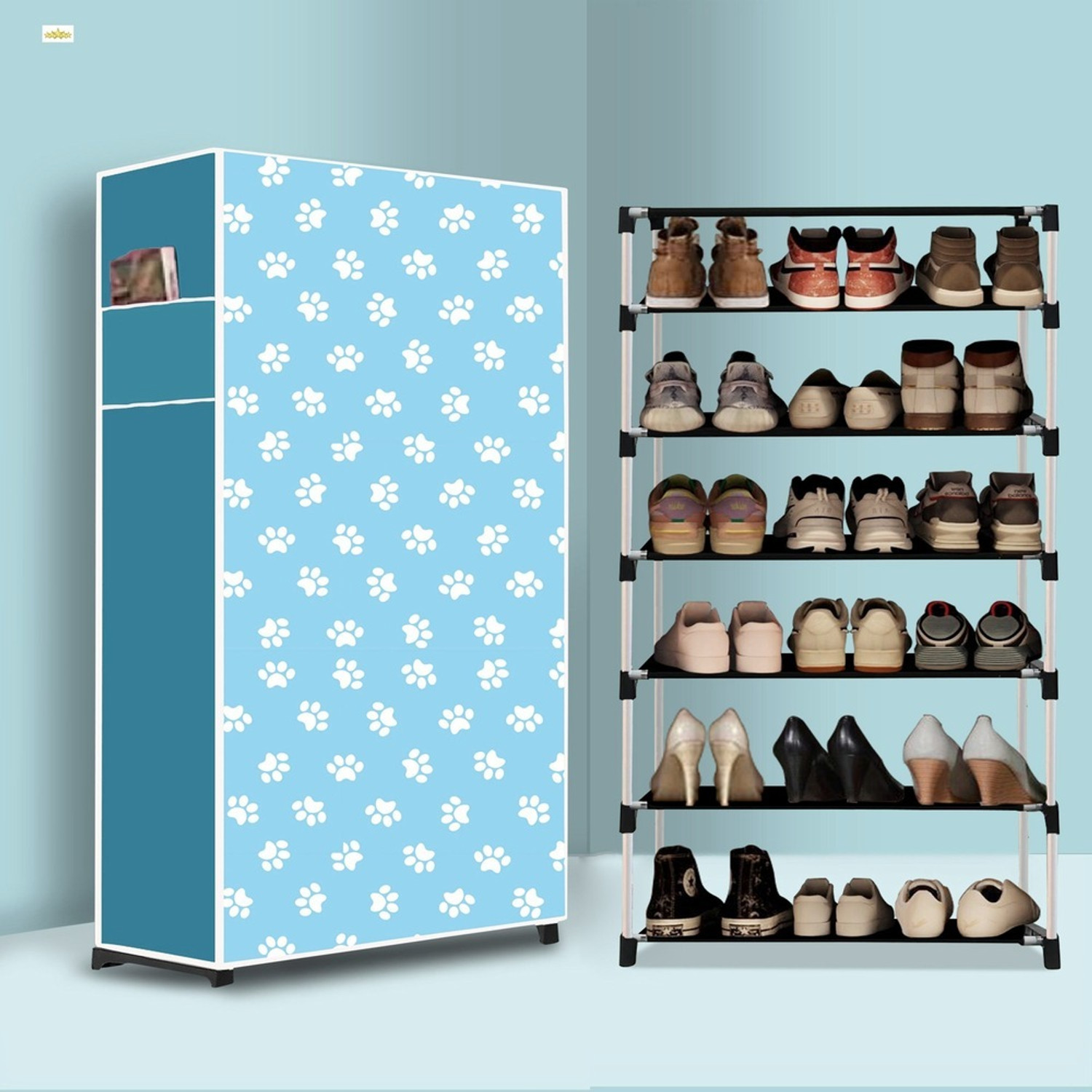 Image of Rosabel Metal Shoe Stand