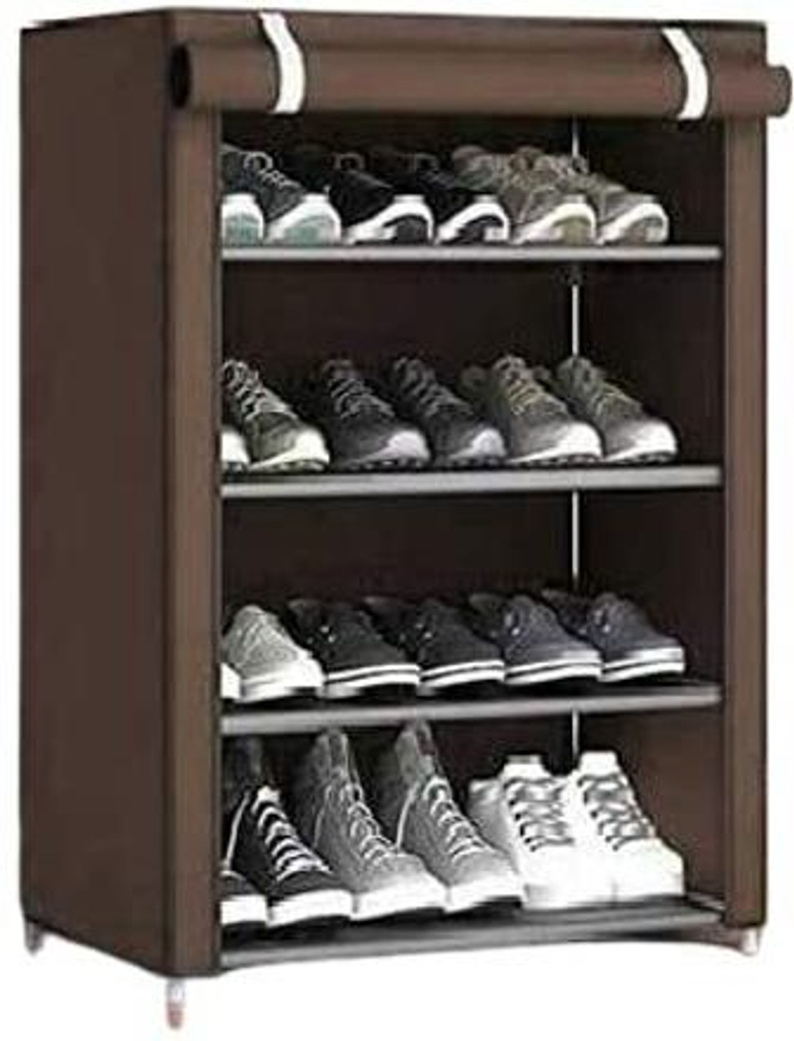 Image of EEMWAY Metal Shoe Rack