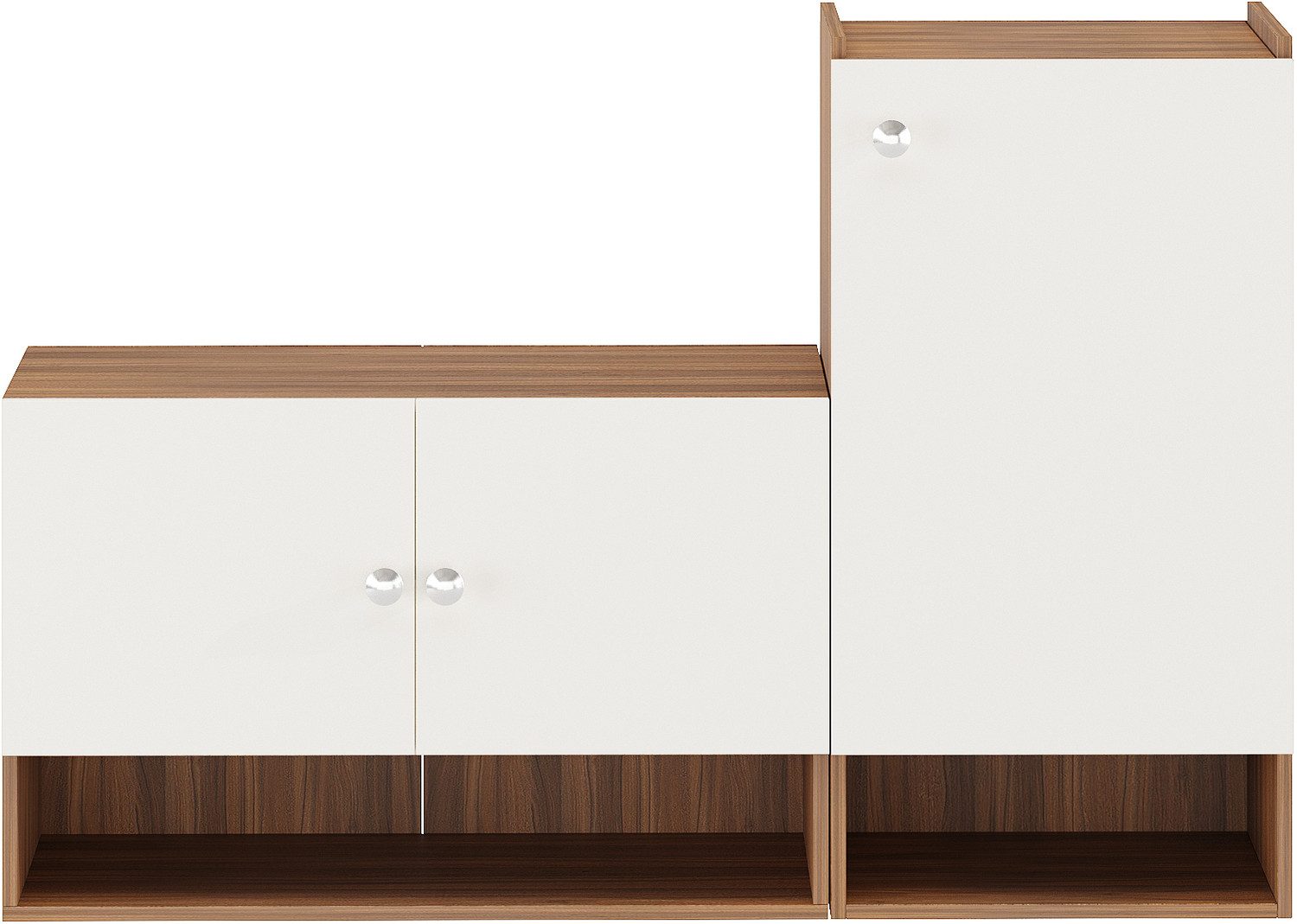 Image of FURNEASER Sinala Shoe Cabinet with Door, Footwear Stand, Engineered Wood Shoe Rack