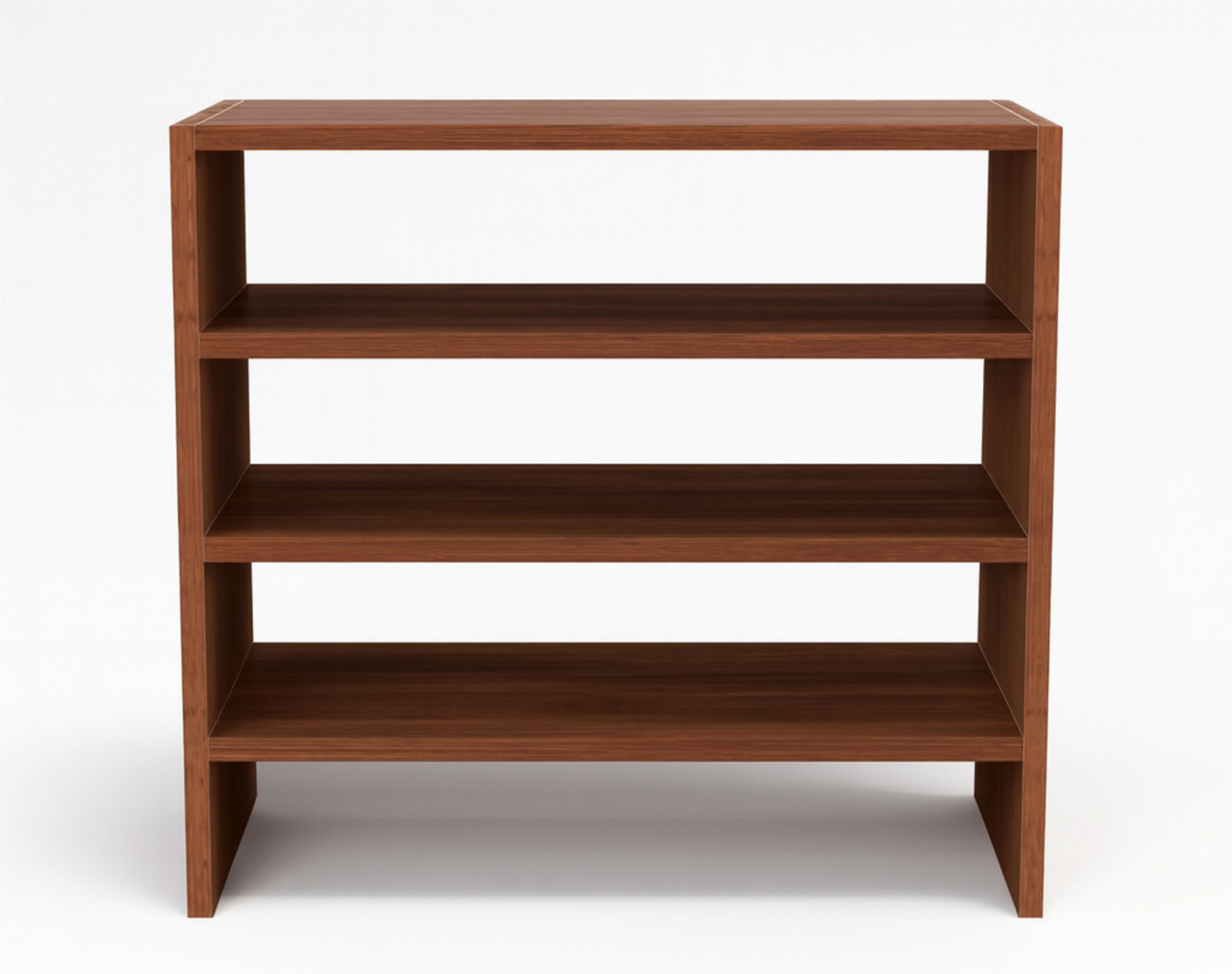Image of Enigmatic Woodworks 4 Shelves Shoe Rack Organizer for home , Stand for 8-16 Pairs, wooden Shoe stand Engineered Wood Collapsible Shoe Stand