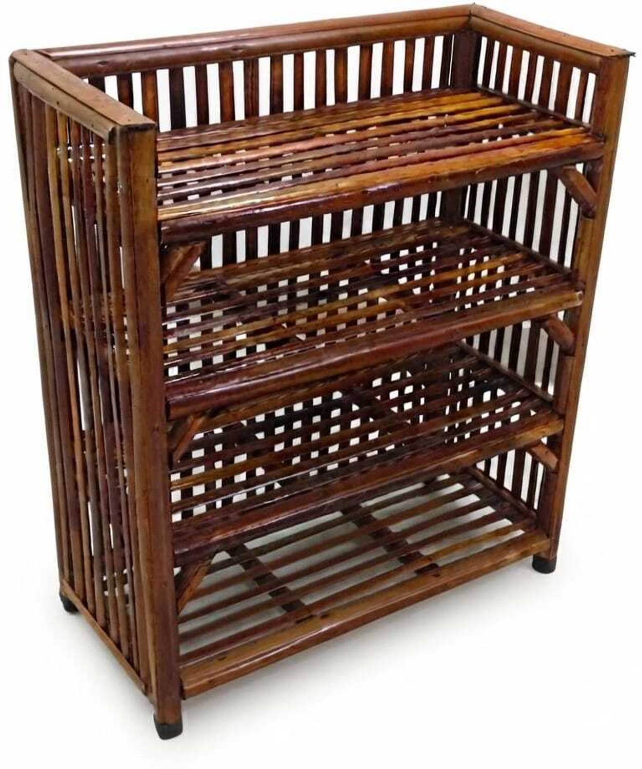 MIKA Bamboo 4 Shelf Multipurpose Rack - Image 1
