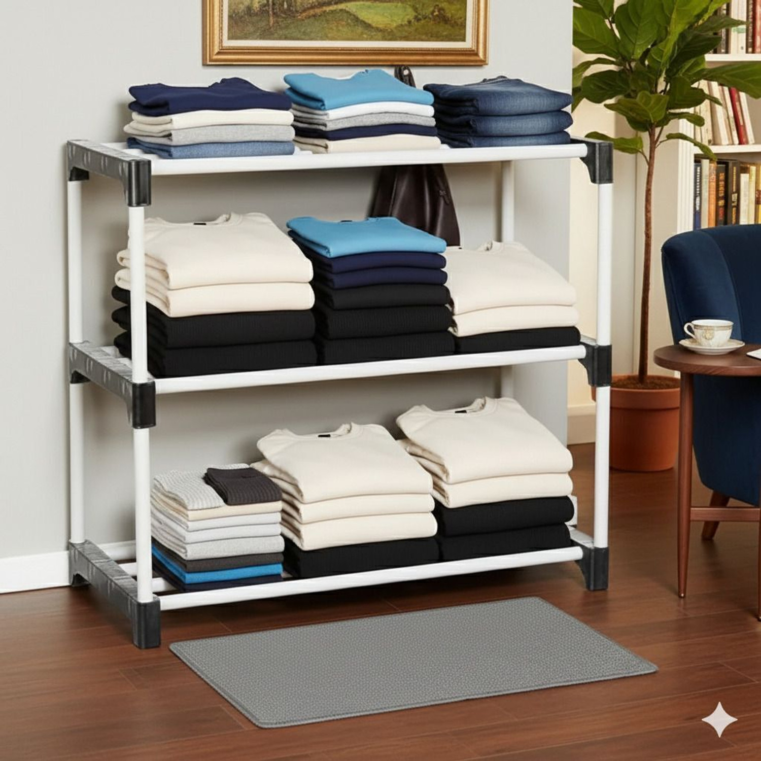 Image of Dwello This is a great storage cabinet for your home to store your shoes, books, kids Plastic Shoe Stand