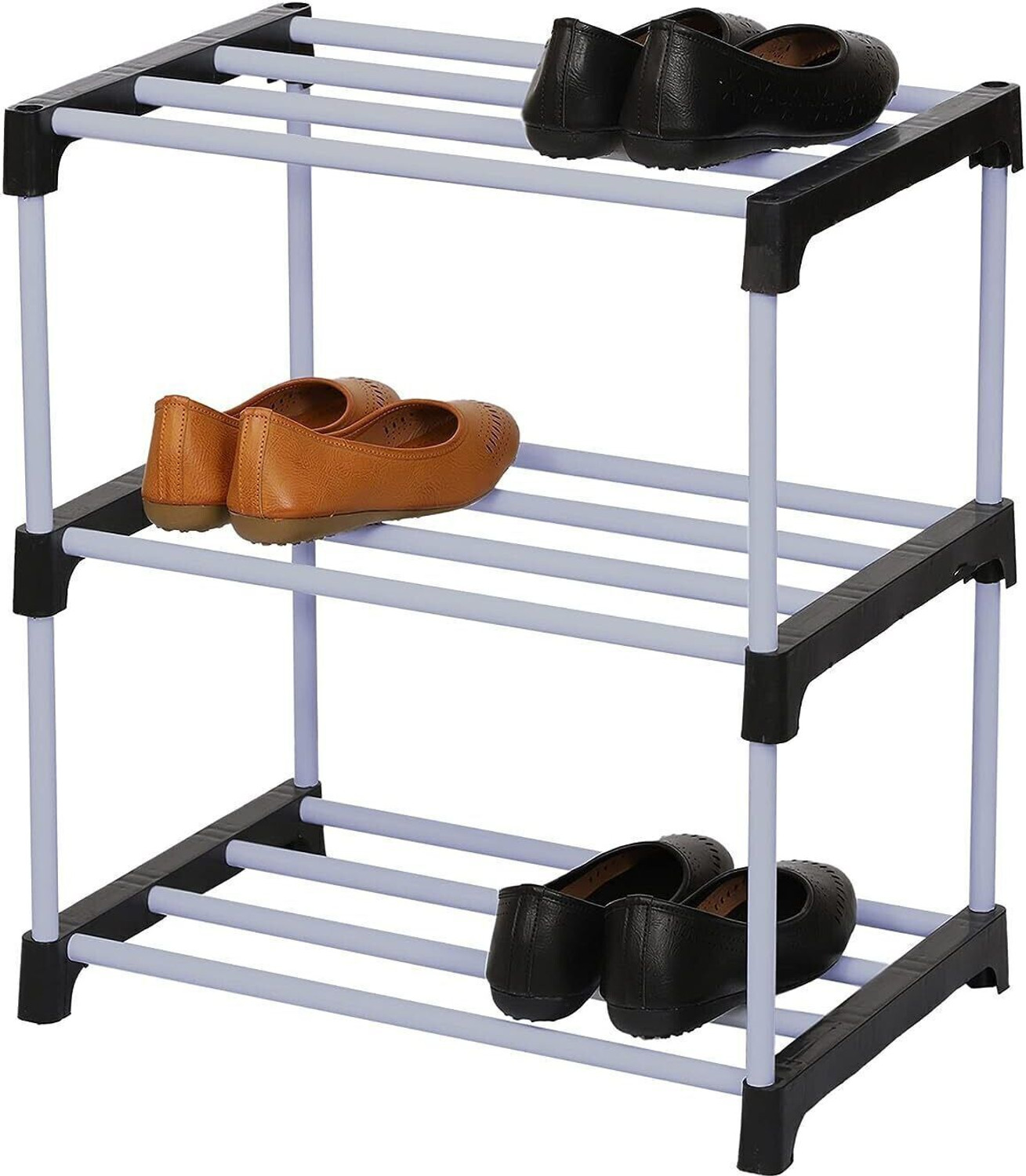 Image of girja Strong Book Shelf for Home Multipurpose Storage Organizer Plastic Shoe Stand