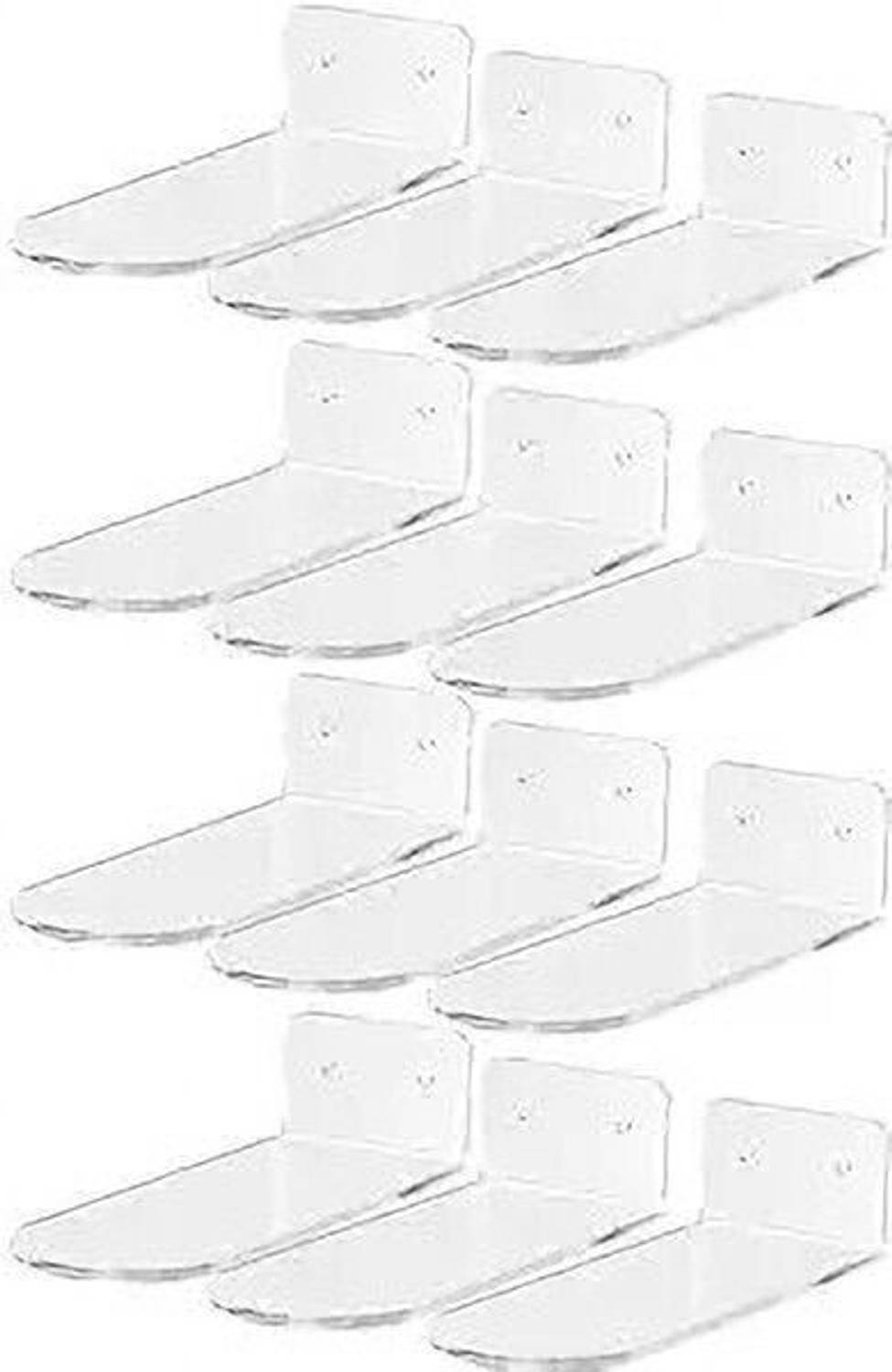Ashani Creations Shoe Rack Stand organizer Space Saver for Home Shop (pack of 8) Plastic Shoe Stand