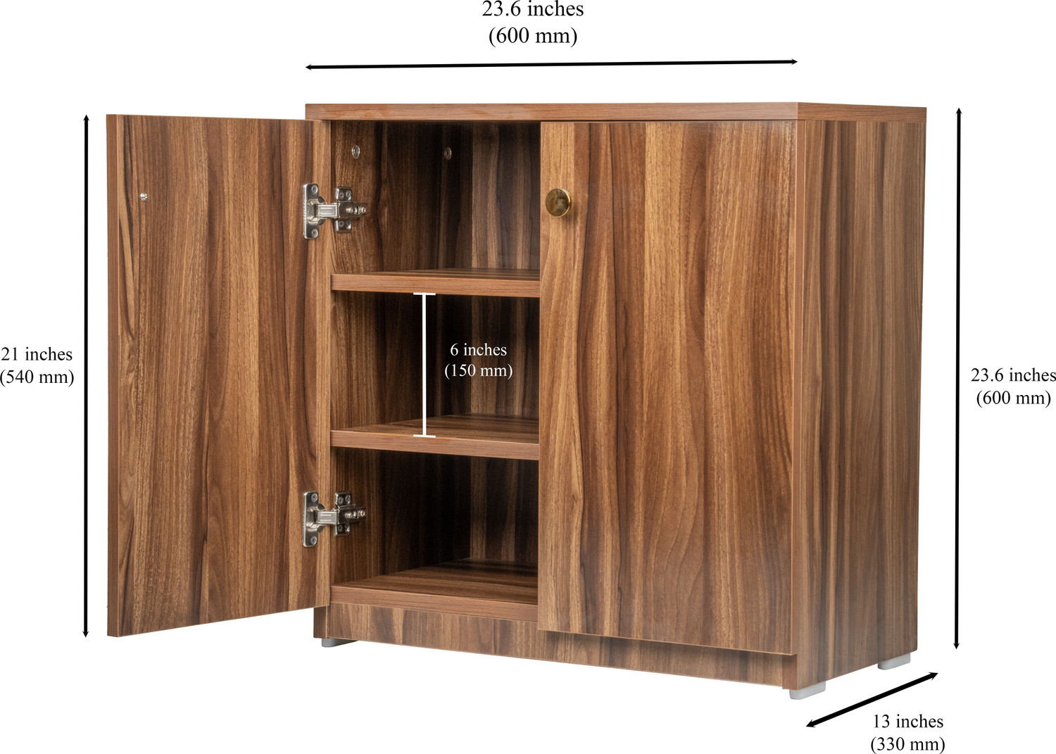 Image of Urbanovia Engineered Wood Shoe Rack