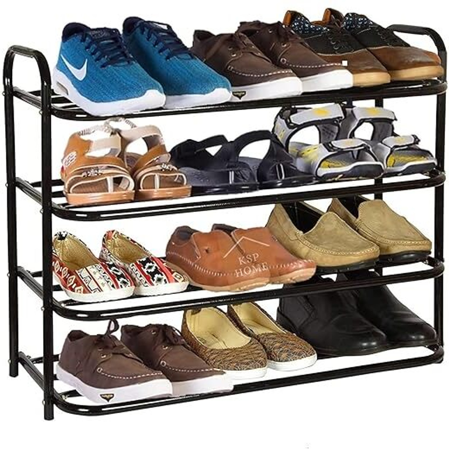 Image of MARUTIENTERPRIS 4 Metal Metal Collapsible Shoe Stand