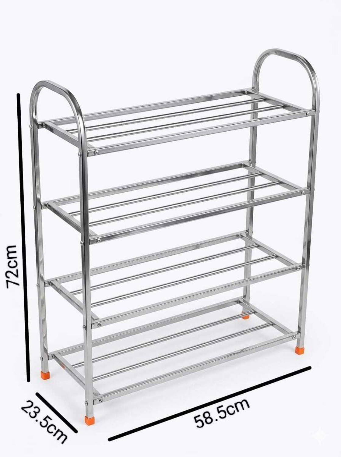 Image of JSSTEEL Stainless Steel Metal Shoe Rack