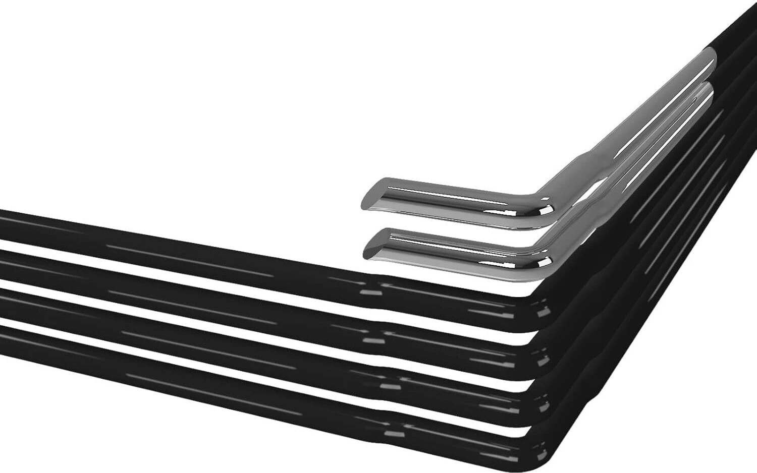 Image of Evrum 5-Shelf-5-Door Plastic Cubort Shoe Rack Plastic Collapsible Shoe Stand