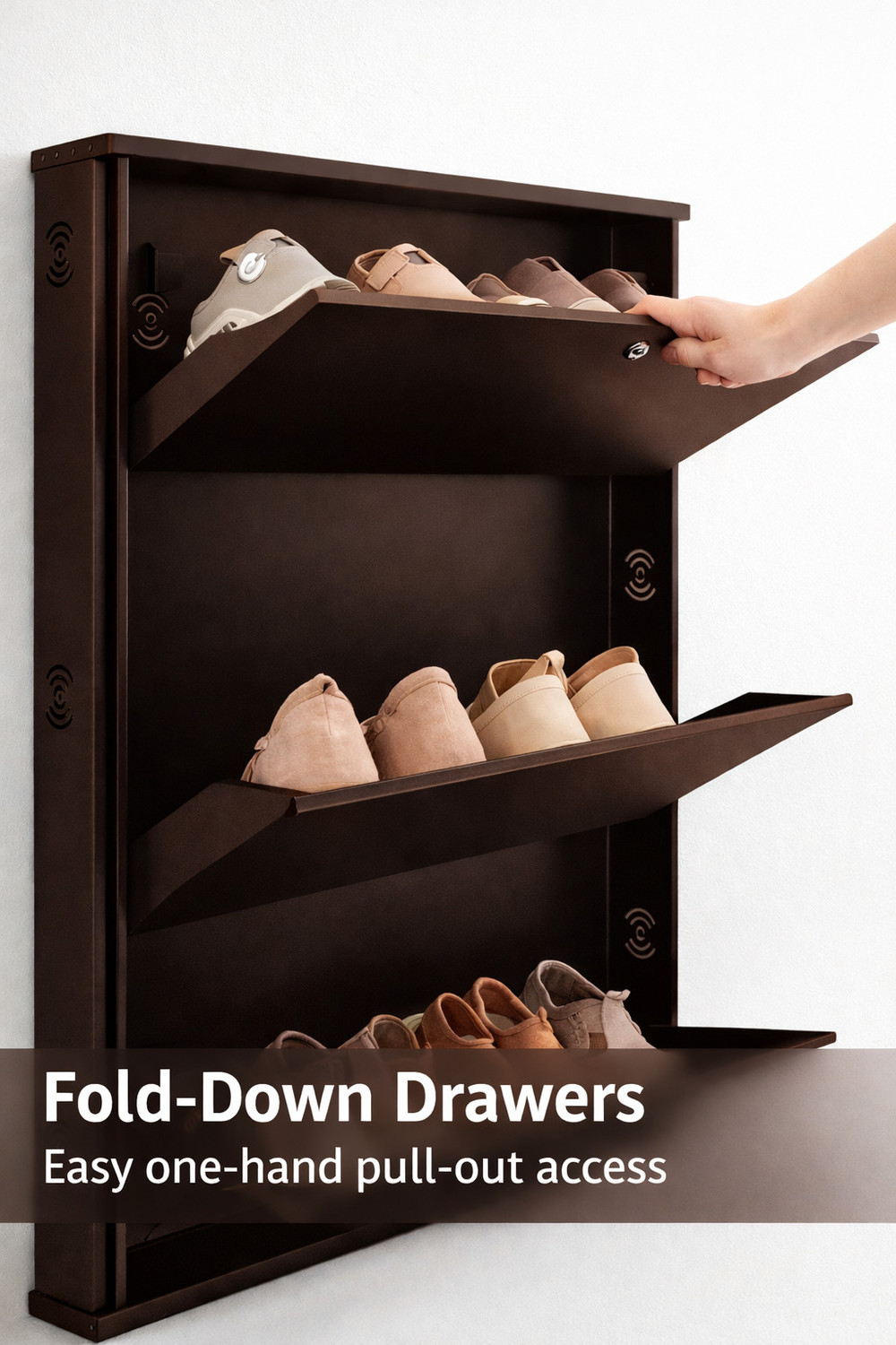 Image of Jaimini Metal Shoe Rack