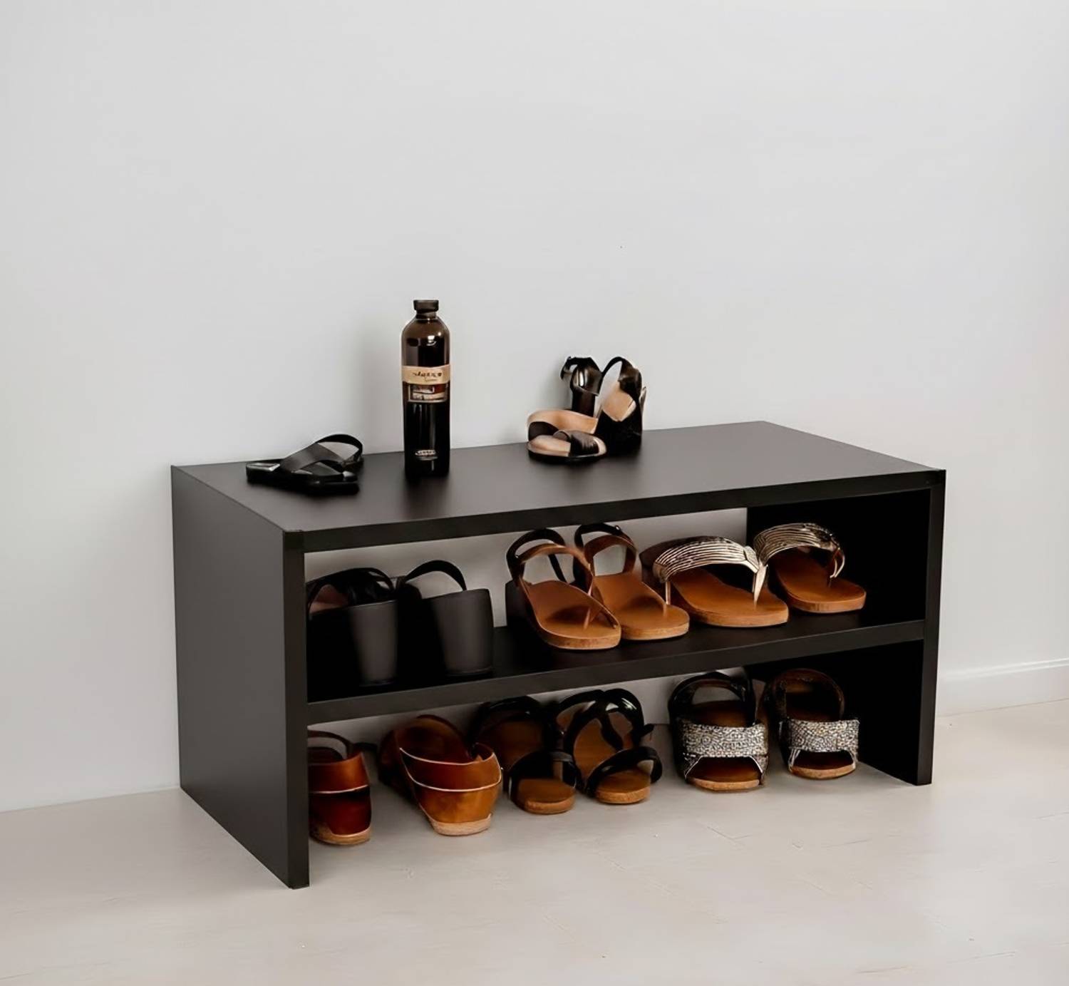 SHILAT ENTERPRISES MDF Multipurpose Open Shoe Rack for Storage Or