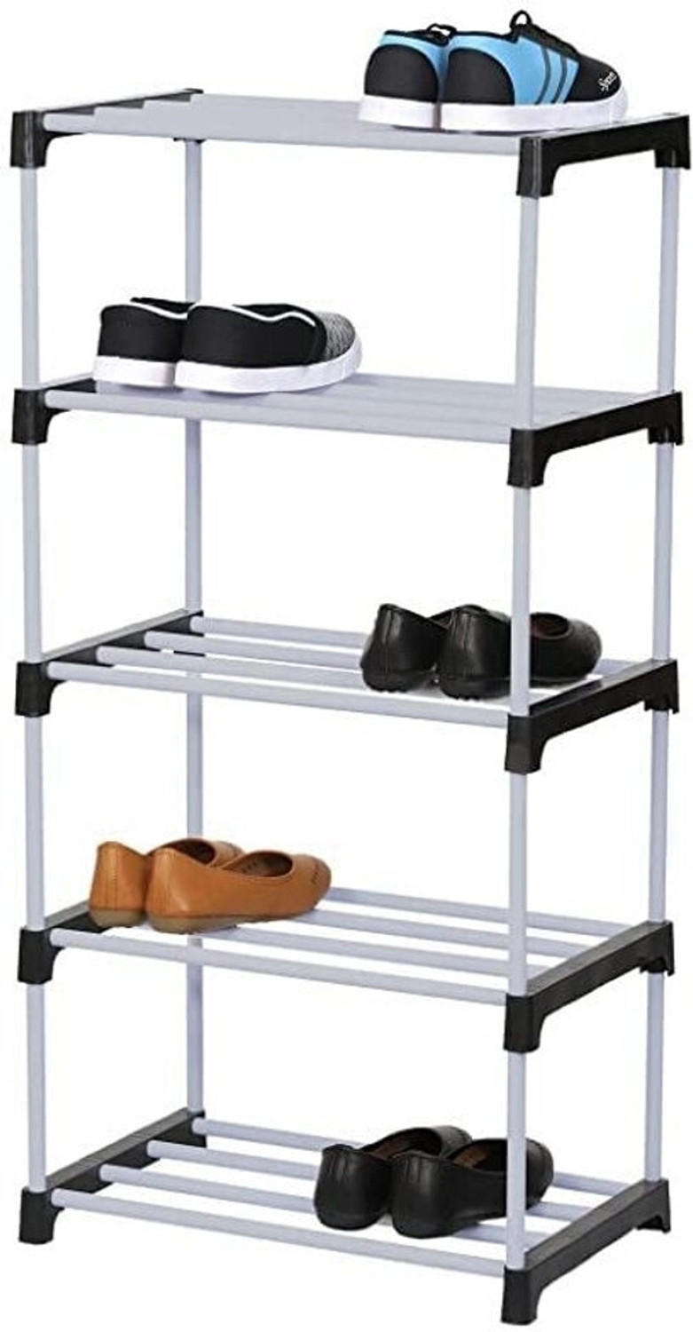 Image of girja Multipurpose Layer shoe rack /book shelf /Wardrobe Heavy Material PVC Plastic Shoe Stand