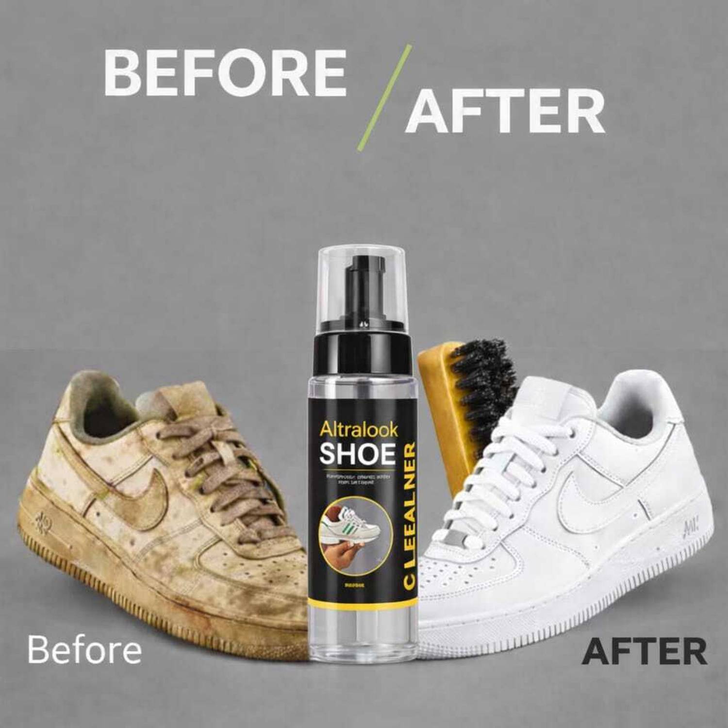 altralook Shoe Cleaner Kit Shoe Cleaning Solution -150 ML Cleaner
