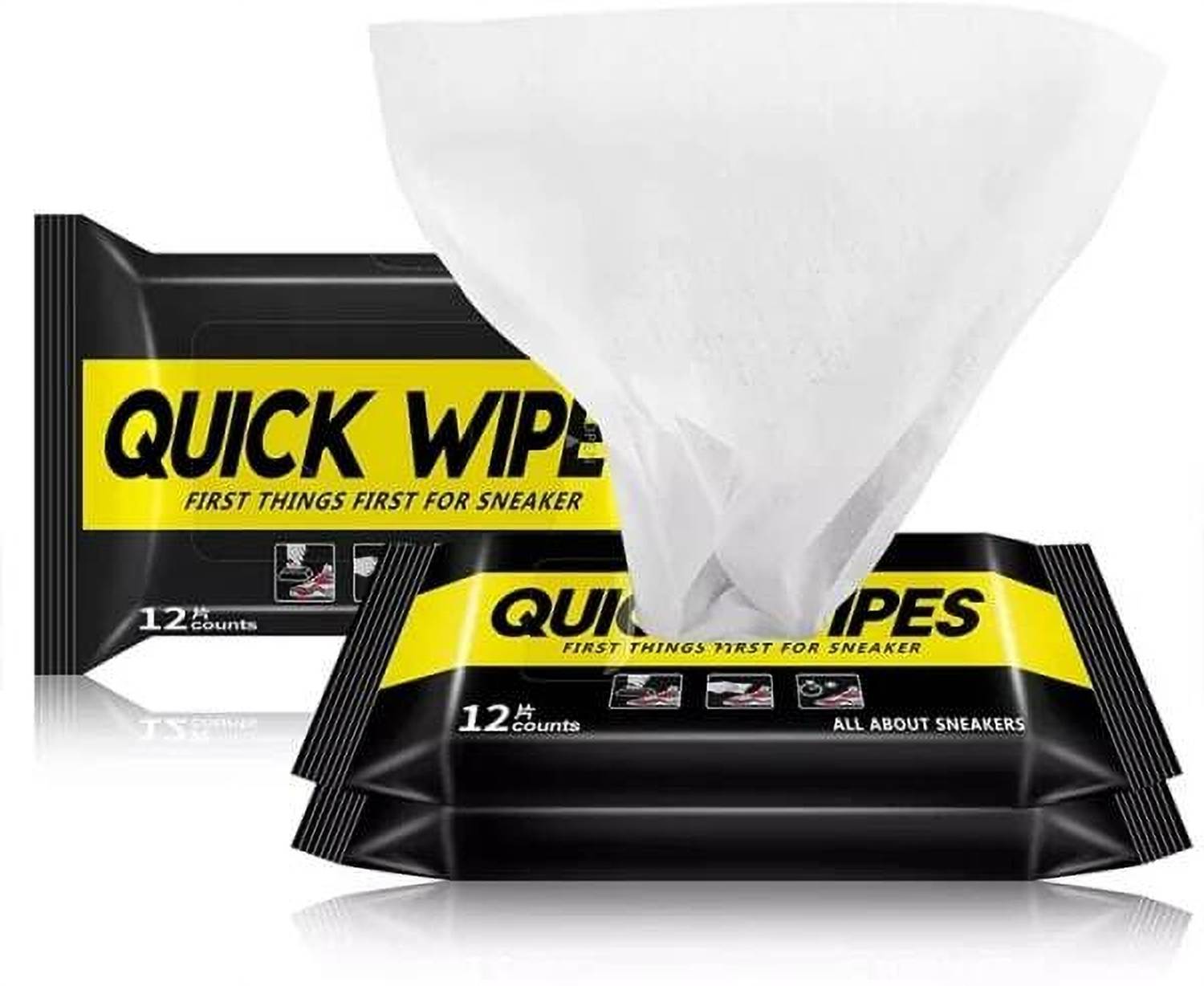 Bluejack Natural Sneaker & Shoe Cleaner Wipes - 1 Packs of 80 - Portable Sneakers Cleaner