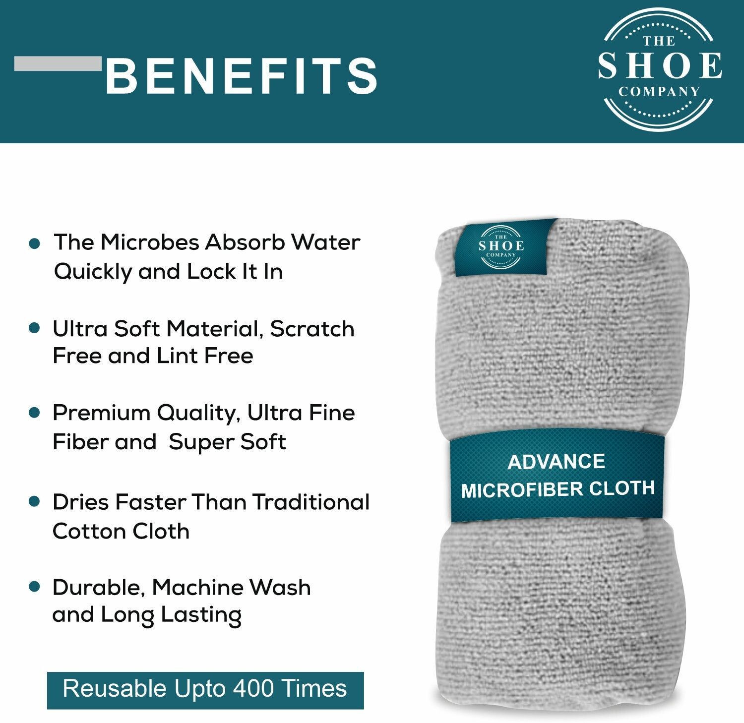 Image of THE SHOE COMPANY Shoe & Sneaker Cleaner 250 Ml And 1 Brush And Shine Sponge And Microfiber Cloth Cleaner