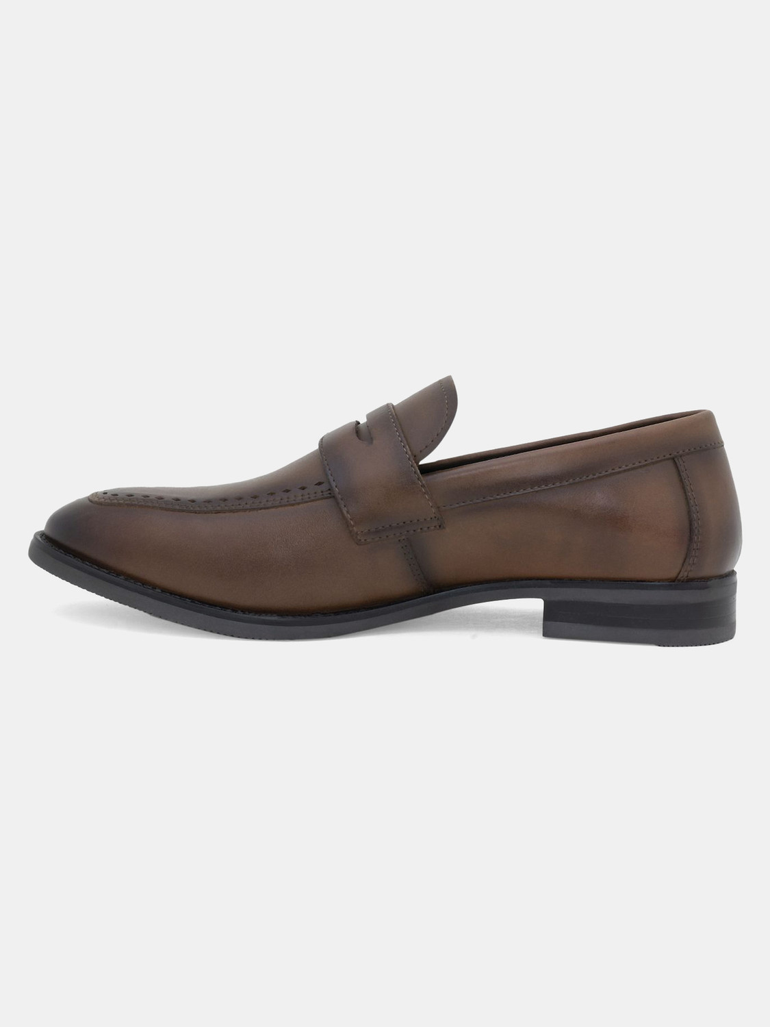 Image of RED TAPE Men's Leather Teak Shoes | Modern Classic Slip On For Men