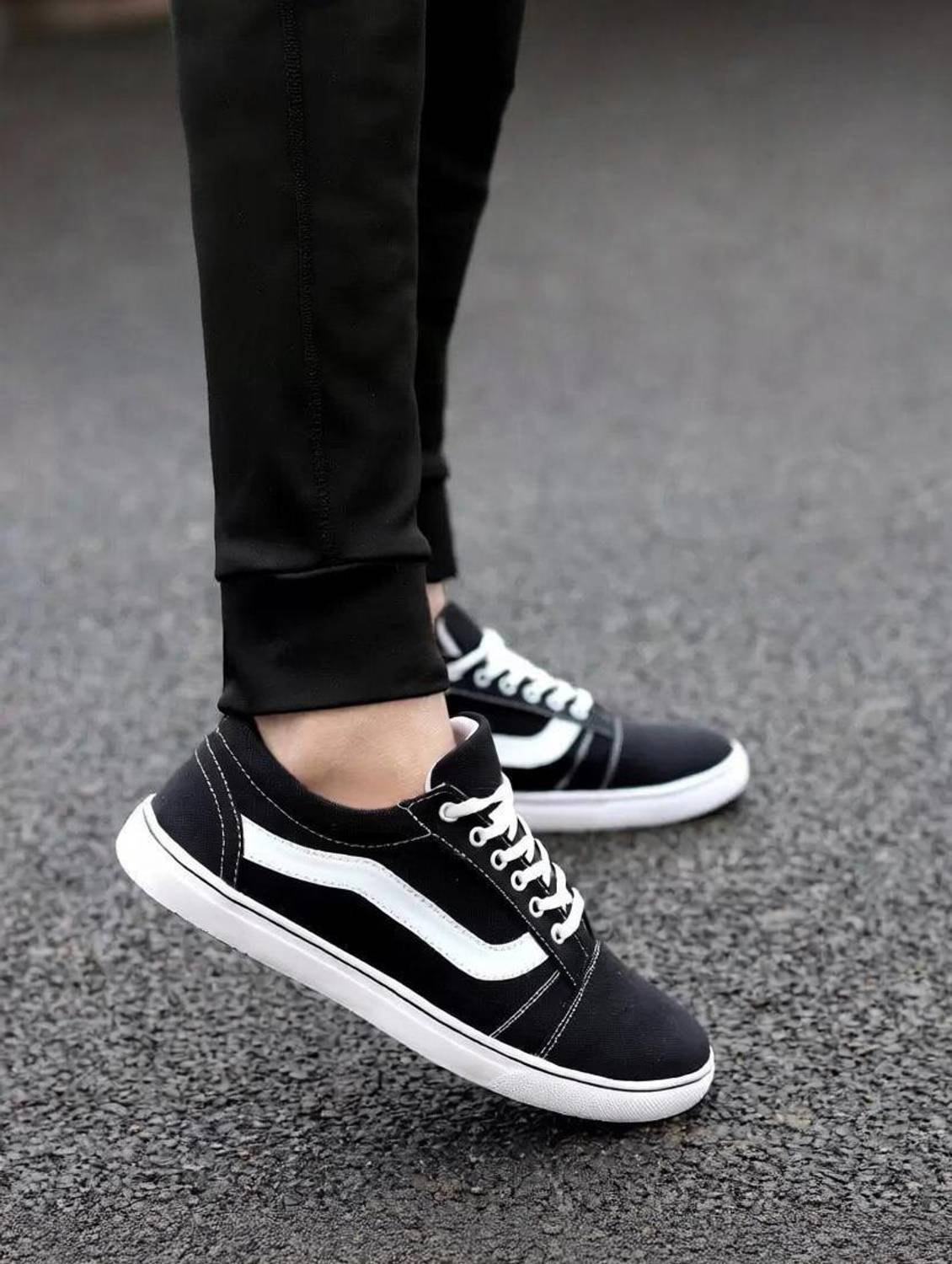 COOPERWINGS Trendy sneakers for men – cool black shoes for men stylish man shoes Sneakers For Men