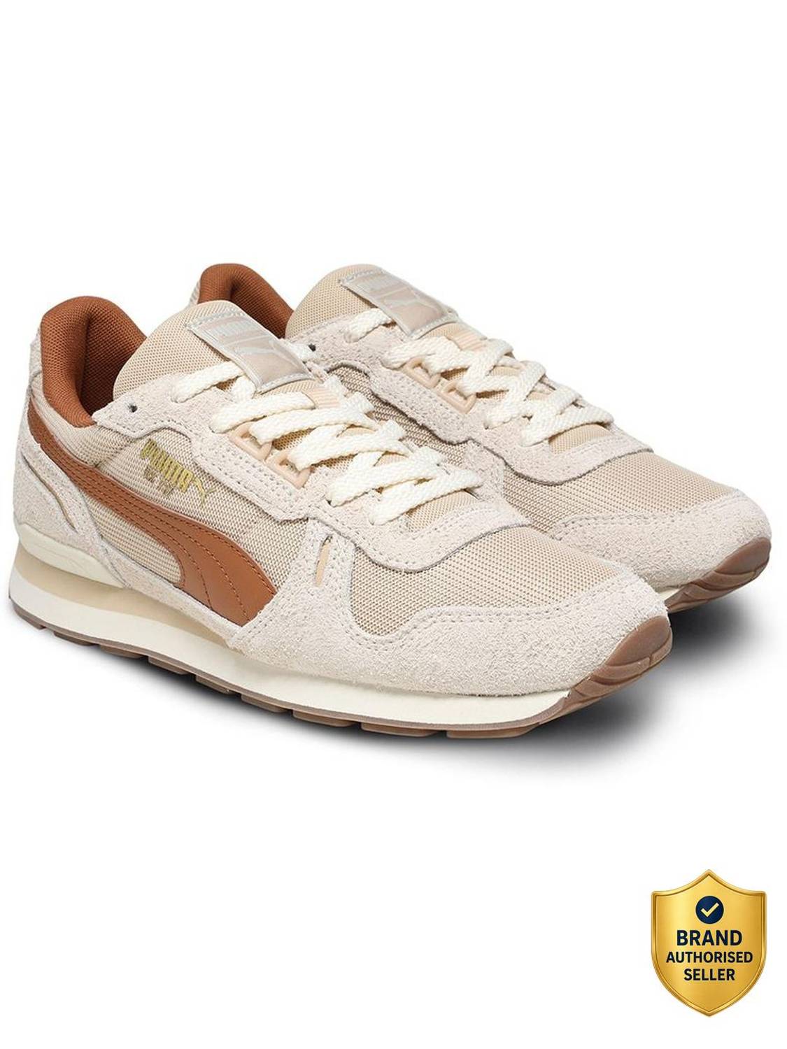PUMA RX 737 Vintage Sneakers for Men, Beige