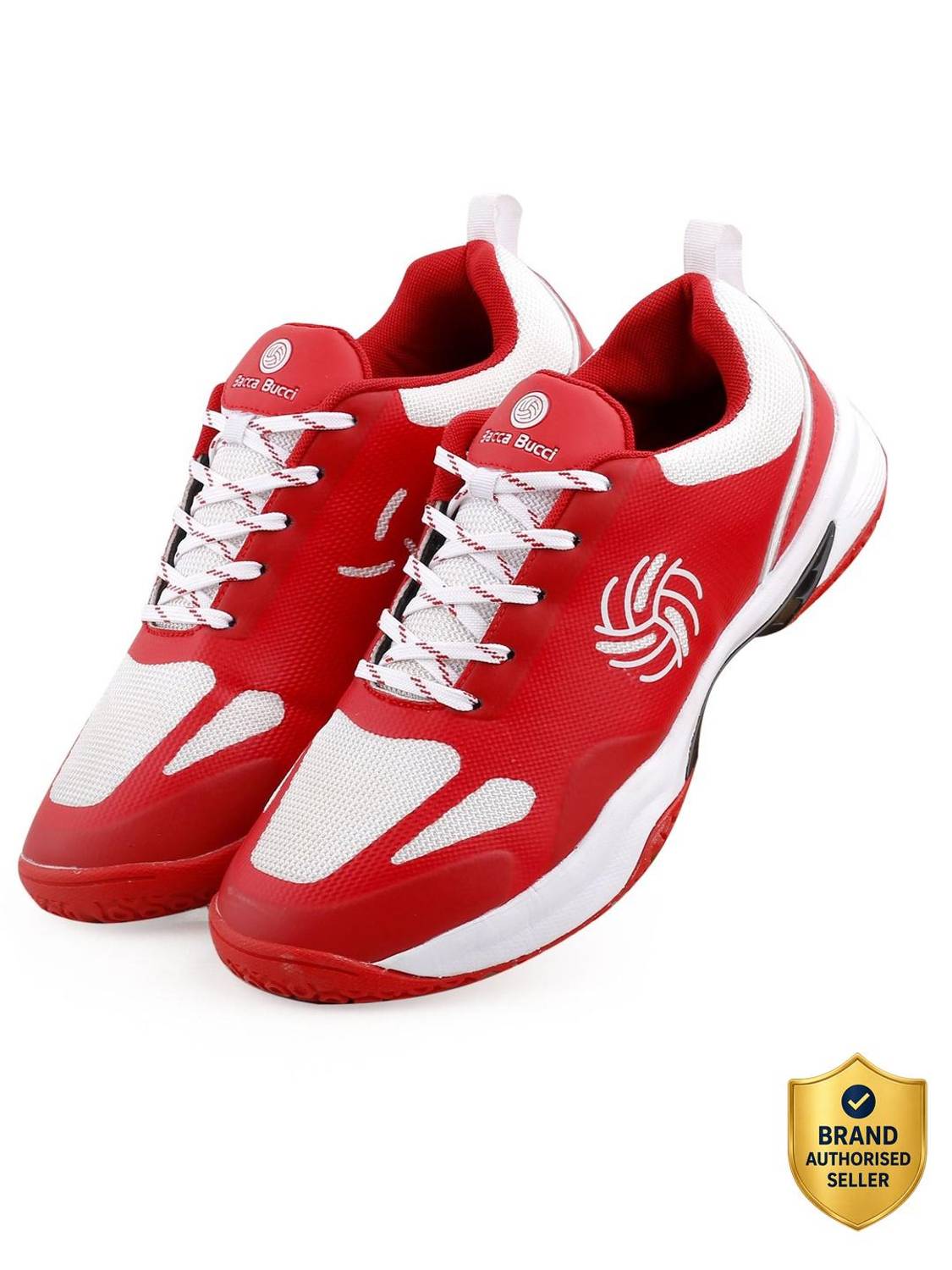 bacca bucci SMASHTREK All Court Badminton Shoes with Memory Padded Insocks & Arch Support Running Shoes For Men