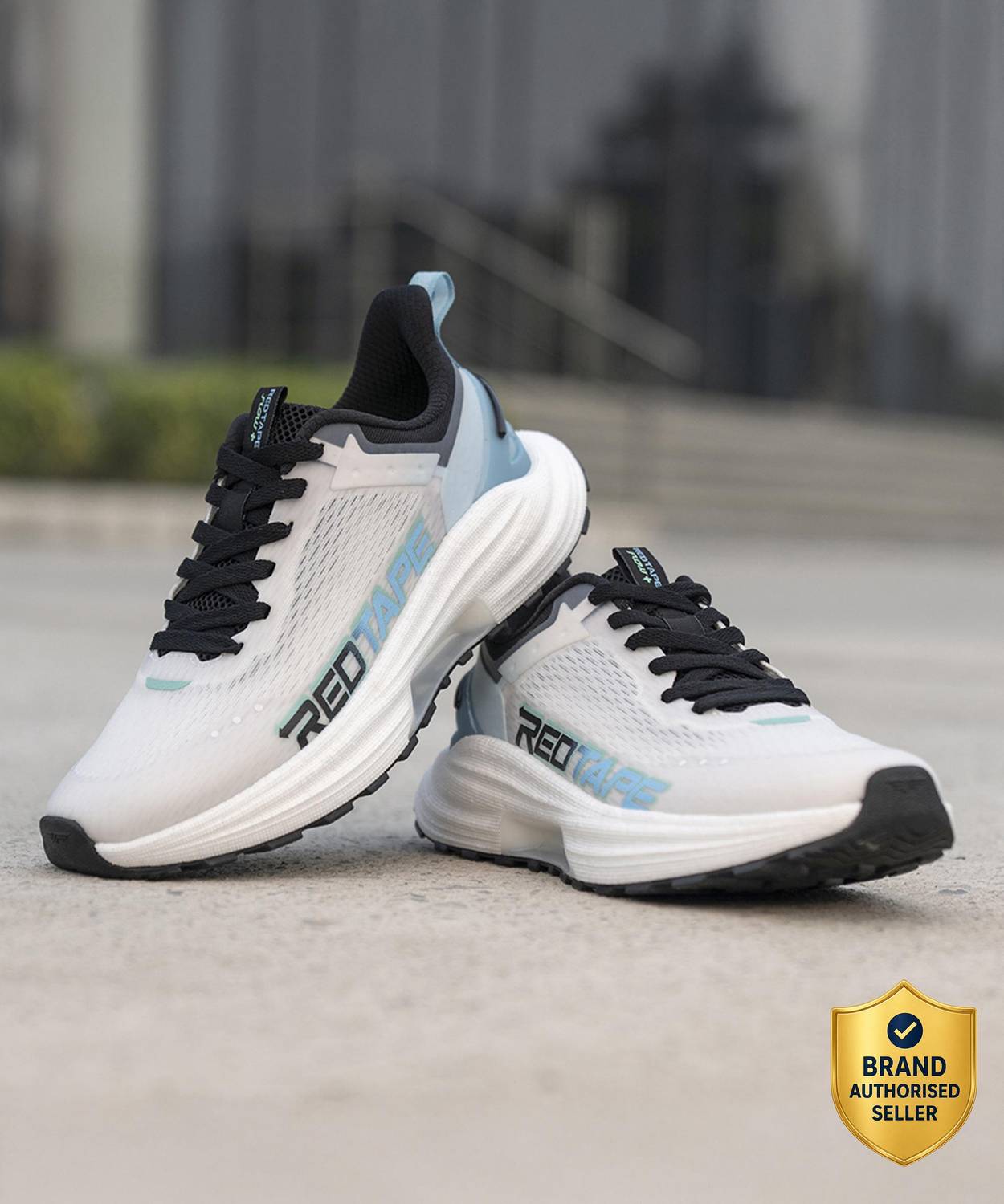 RED TAPE ETPU Sports Walking Shoes for Men, Red - Image 1