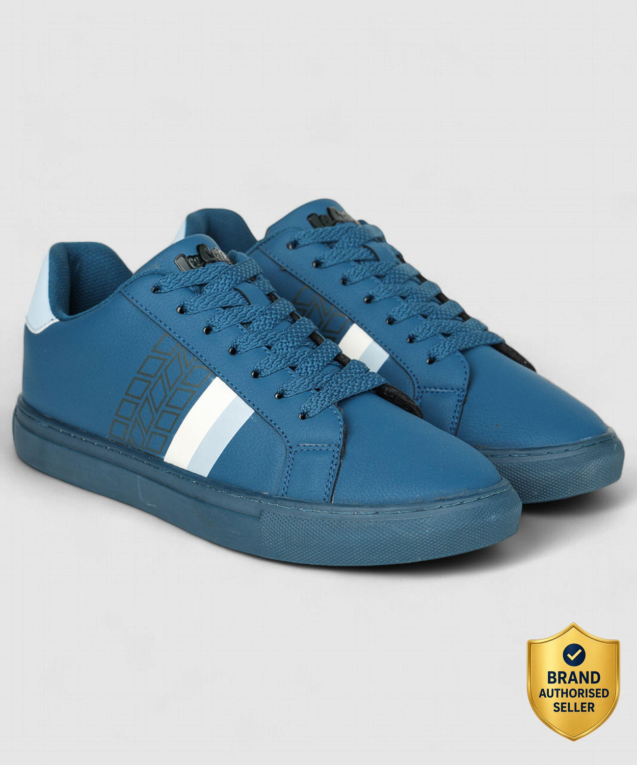 Image of LEE COOPER Leather Casual Lace-Up Stylish Lightweight and Comfortable Daily Wear Slip On For Men