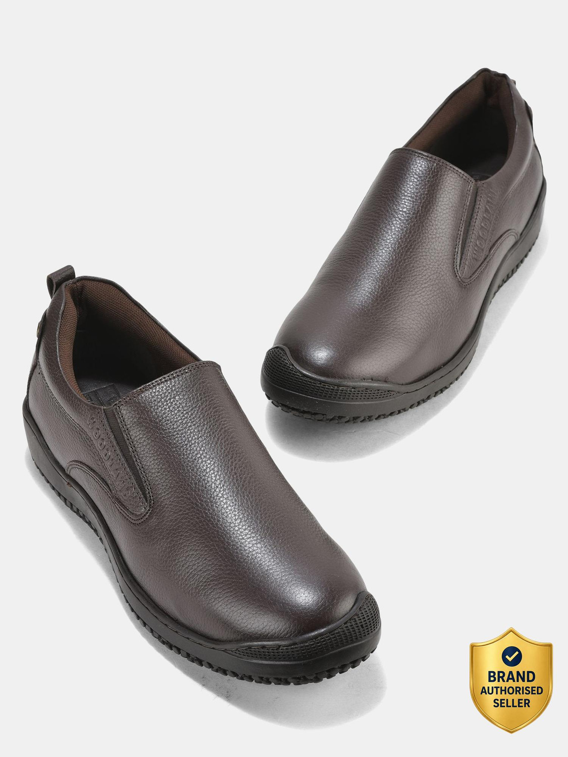 Image of WOODLAND Formal Slip On Office Wear Comfortable Premium Slip On For Men