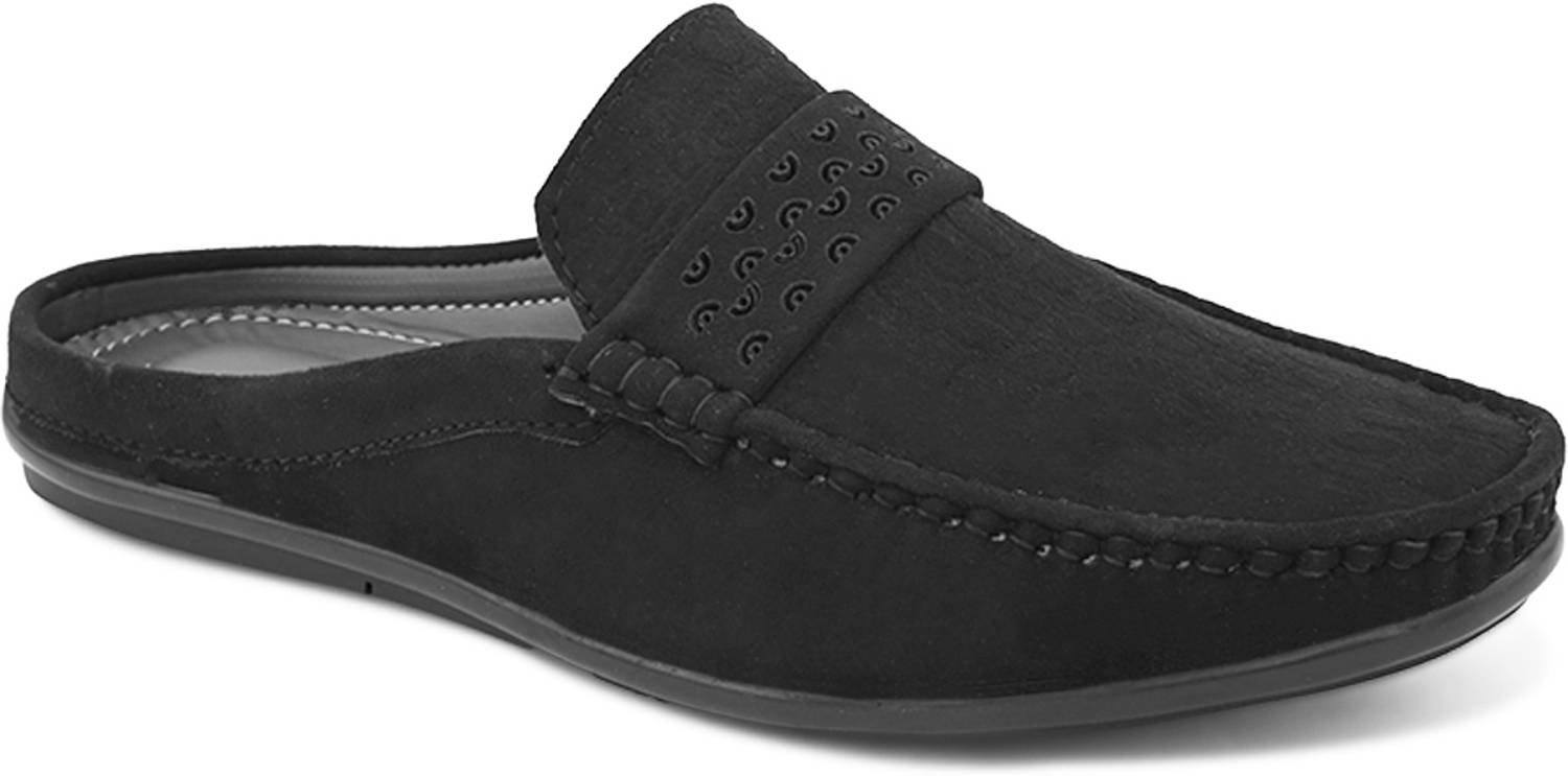 KILLER Men's SS25 Suede Open Loafers Black - Image 2