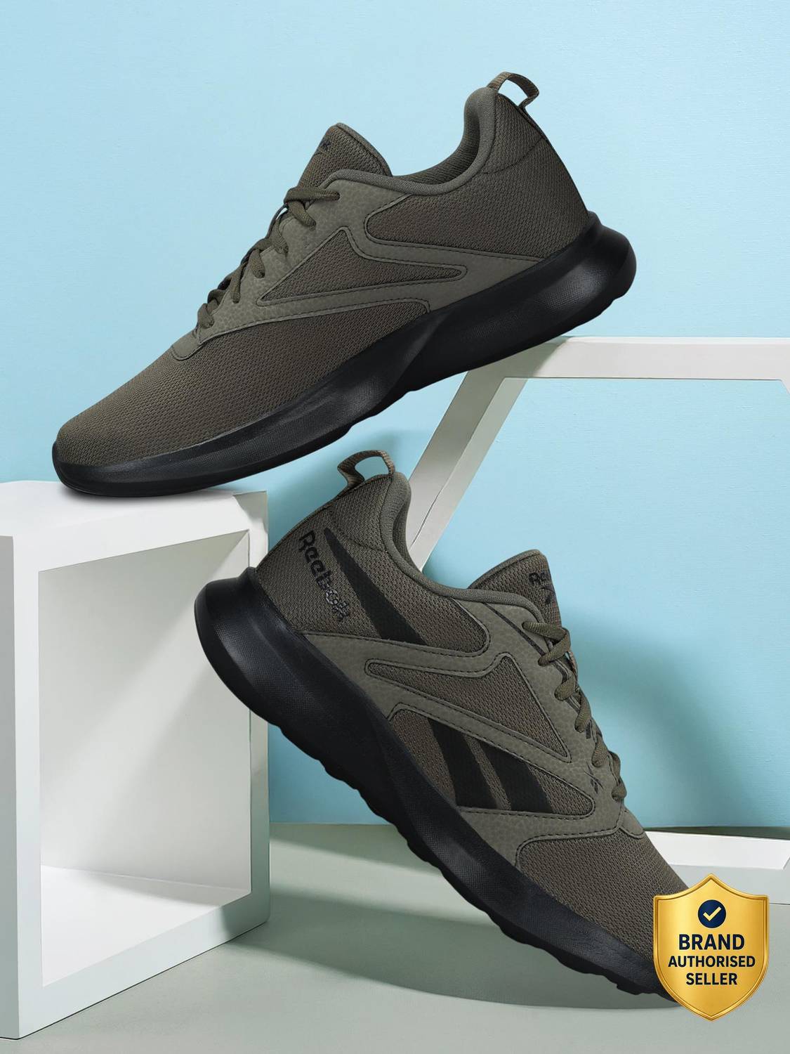 REEBOK FLYLITE STRIDESTAR+ M Running Shoes Green Men