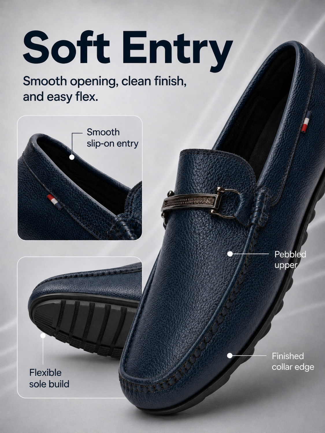 Image of Kraasa lightweight, Premium, Comfort, Summer Tendy, Outdoor Loafers For Men