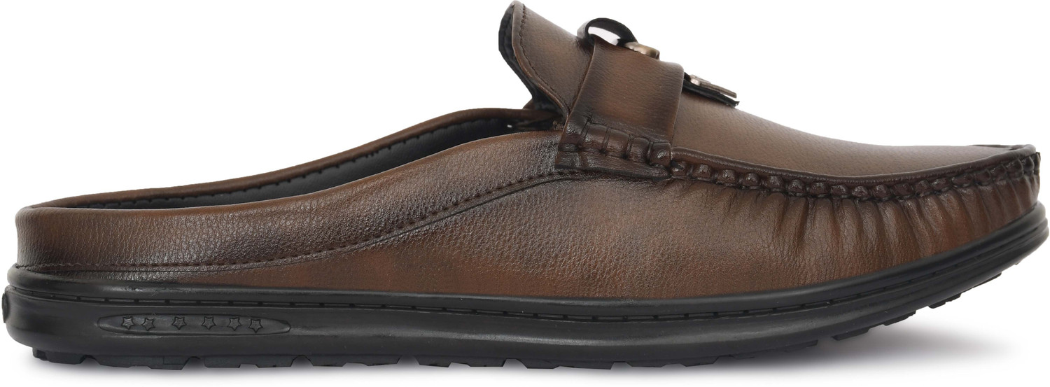 Image of Asttelli Back Open Half Loafer Loafers For Men
